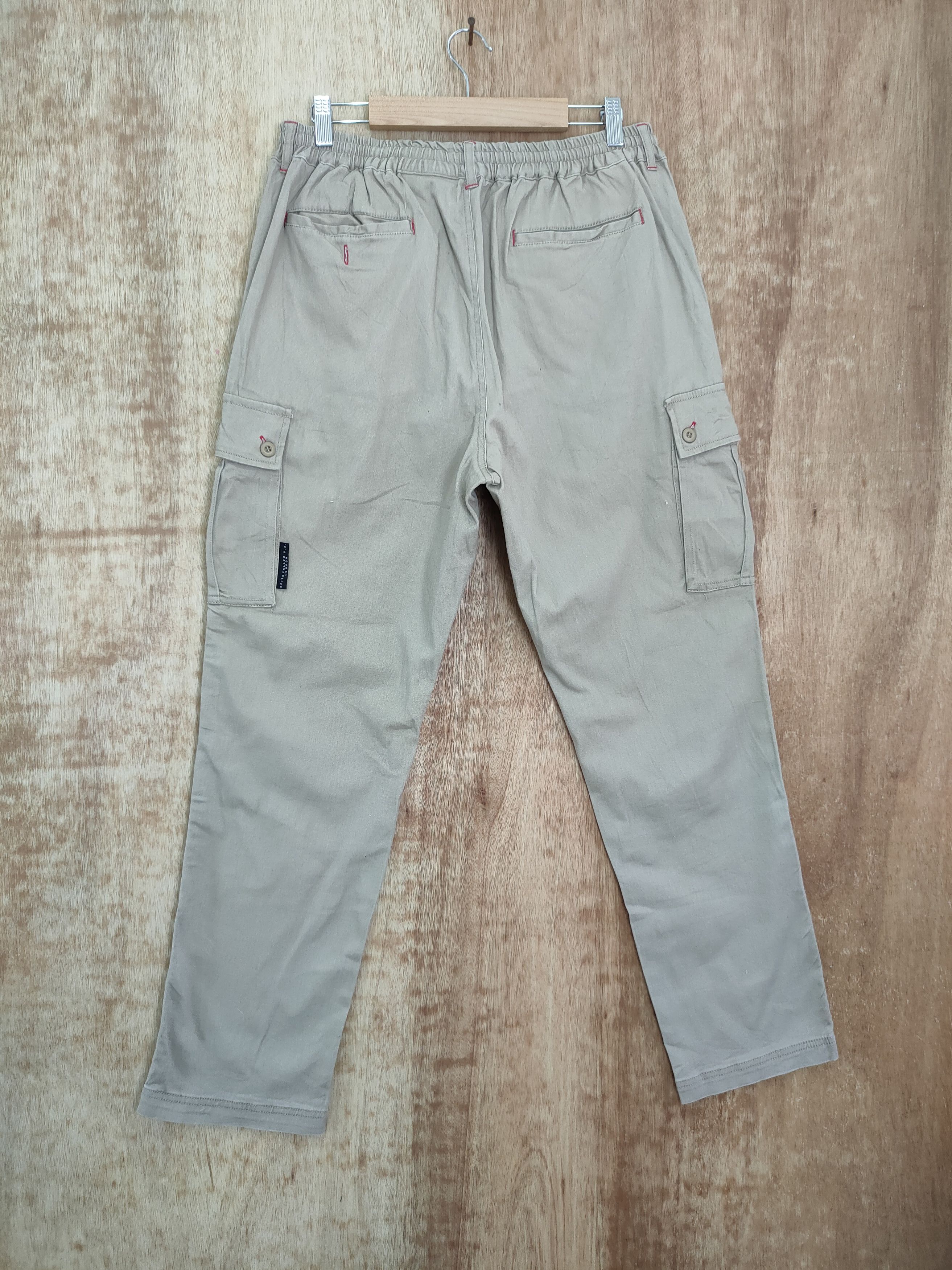 Japanese Brand DLL Keith Valler UK London jogger cargo pants #507 Size US 34 / EU 50 - 6 Thumbnail