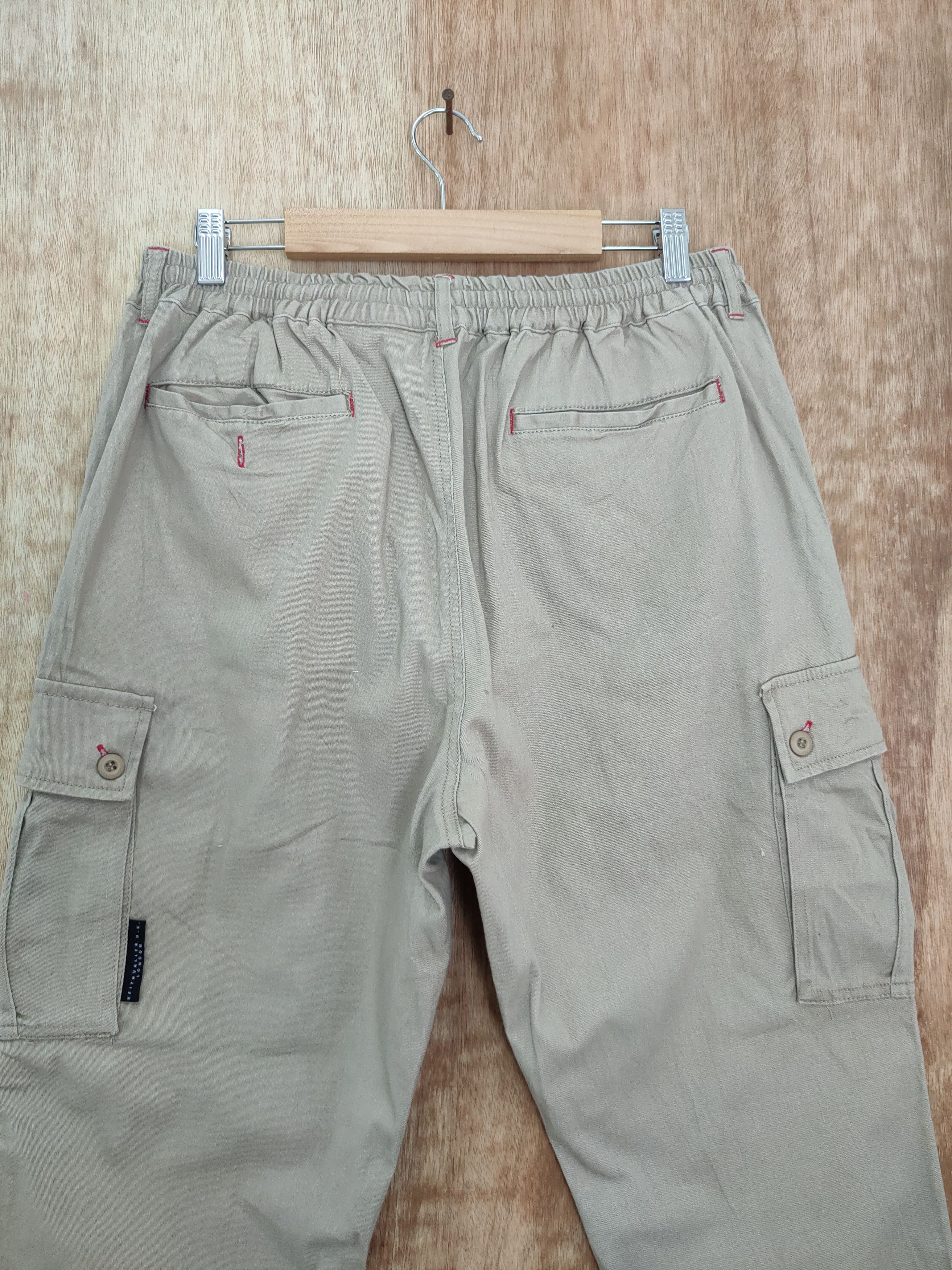 Japanese Brand DLL Keith Valler UK London jogger cargo pants #507 Size US 34 / EU 50 - 8 Thumbnail