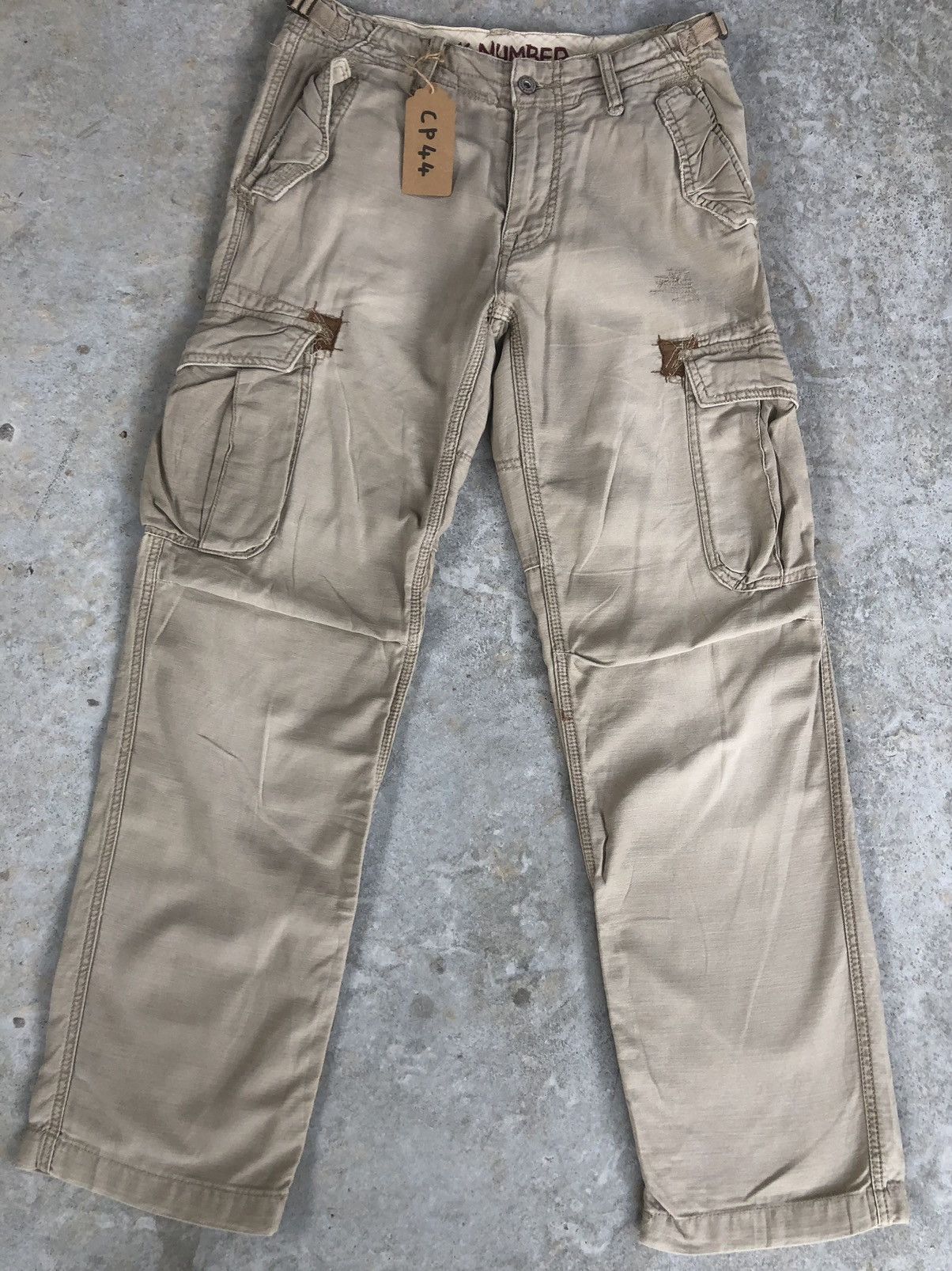 Seditionaries Back Number Cargo Pants Tactical Multipocket Size US 32 / EU 48 - 1 Thumbnail