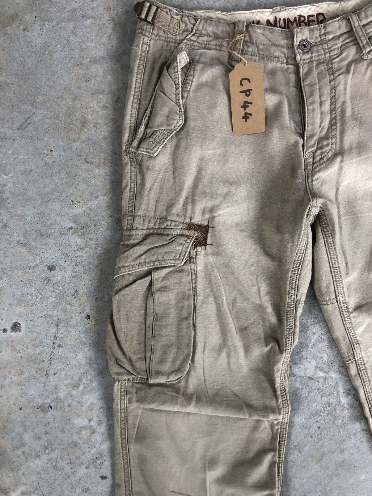 Seditionaries Back Number Cargo Pants Tactical Multipocket Size US 32 / EU 48 - 4 Thumbnail