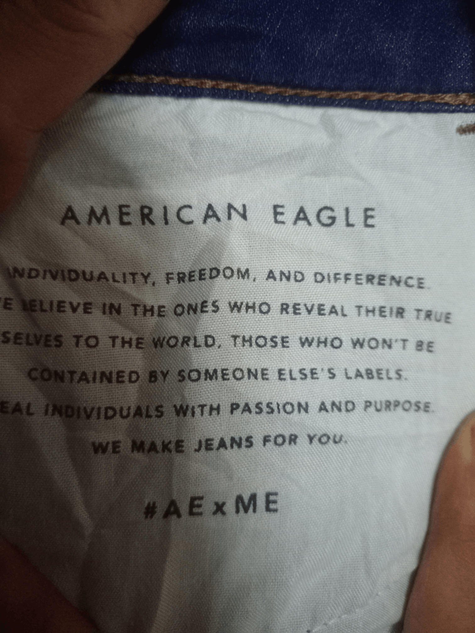 American Eagle Outfitters × Vintage SALES🔥 American Eagle Blue Wash Hi-Rise Distress Jeans Size 24" / US 00 / IT 34 - 3 Thumbnail