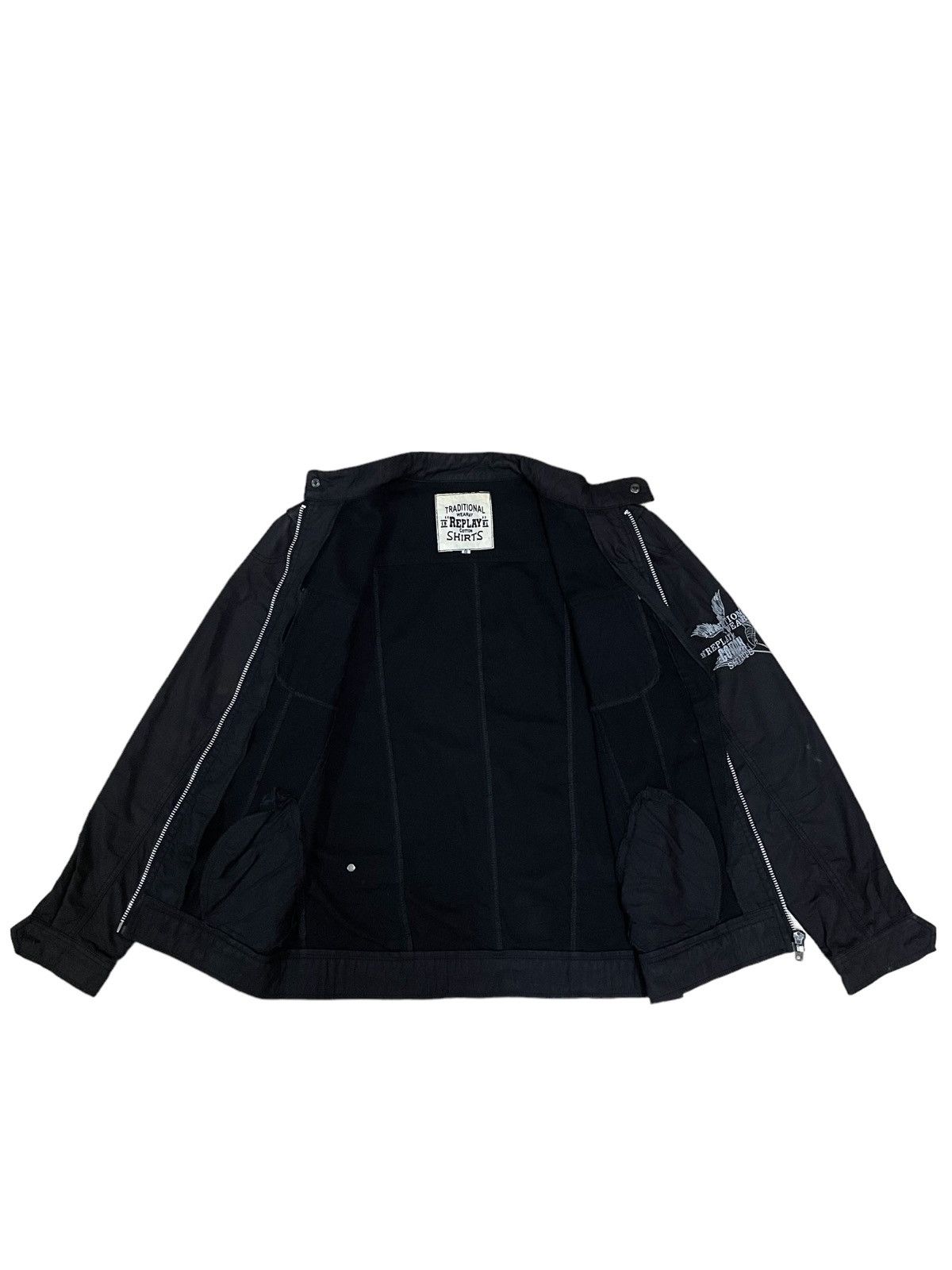 Replay Vintage Replay Spellout Embroidered Logo Jacket Size US M / EU 48-50 / 2 - 4 Thumbnail