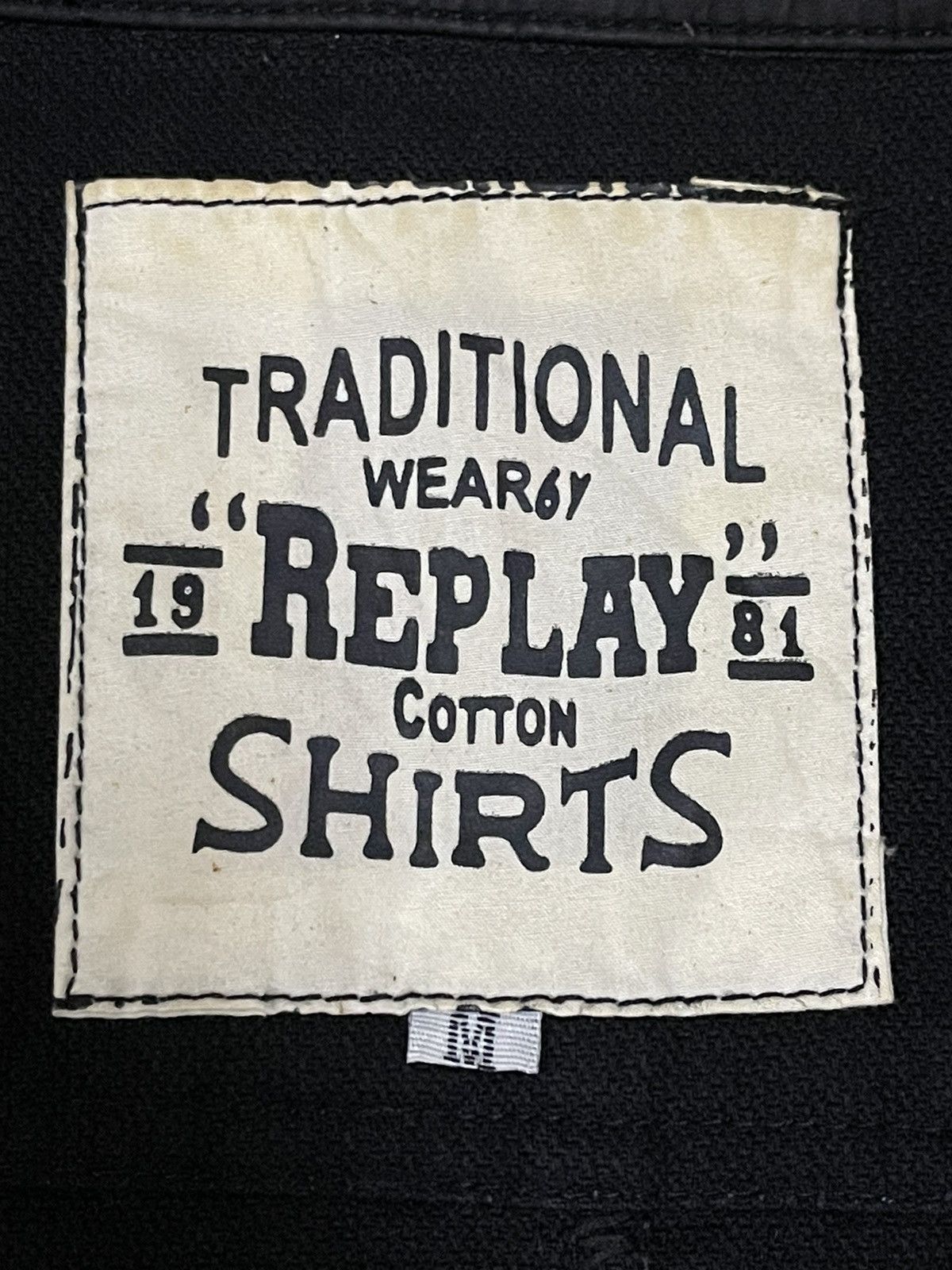 Replay Vintage Replay Spellout Embroidered Logo Jacket Size US M / EU 48-50 / 2 - 14 Thumbnail
