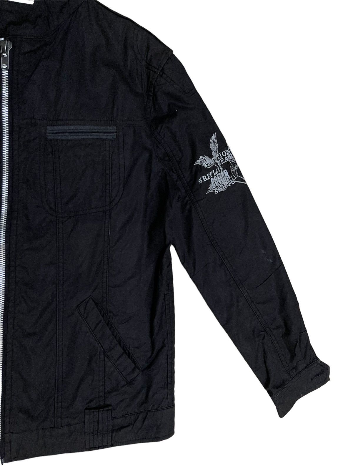 Replay Vintage Replay Spellout Embroidered Logo Jacket Size US M / EU 48-50 / 2 - 9 Thumbnail