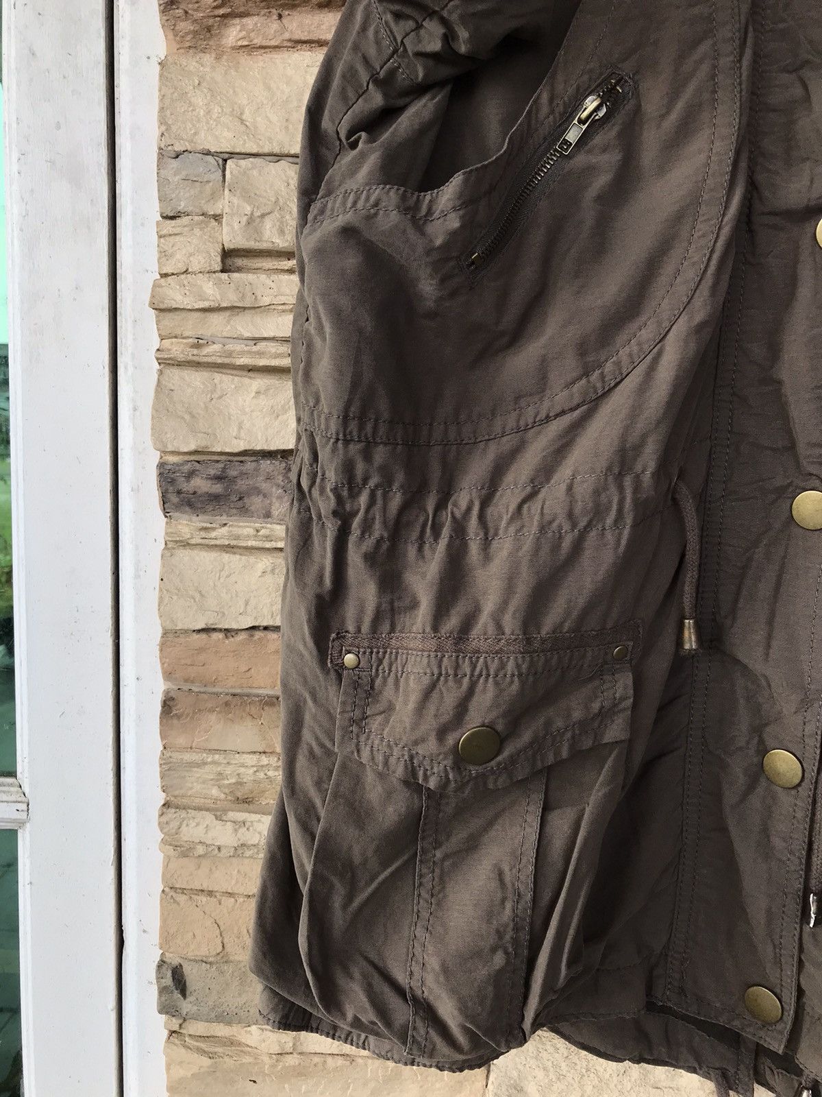 Vintage Vintage Airforce Us Army Parka Military Jacket Hoodies Size US L / EU 52-54 / 3 - 7 Thumbnail