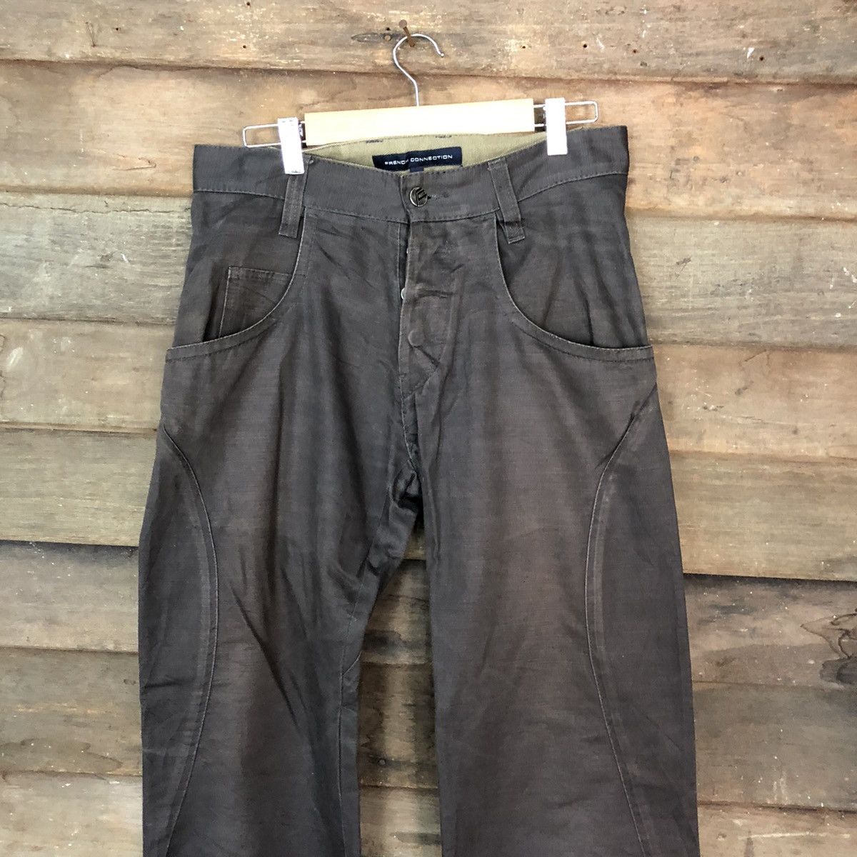 French Connection French Connection faded Brown faded japan Pants #6939DL Size US 29 - 2 Thumbnail