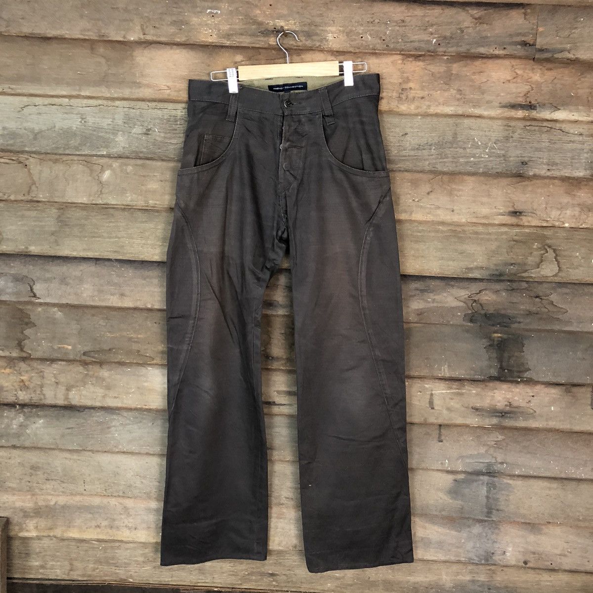 French Connection French Connection faded Brown faded japan Pants #6939DL Size US 29 - 1 Thumbnail