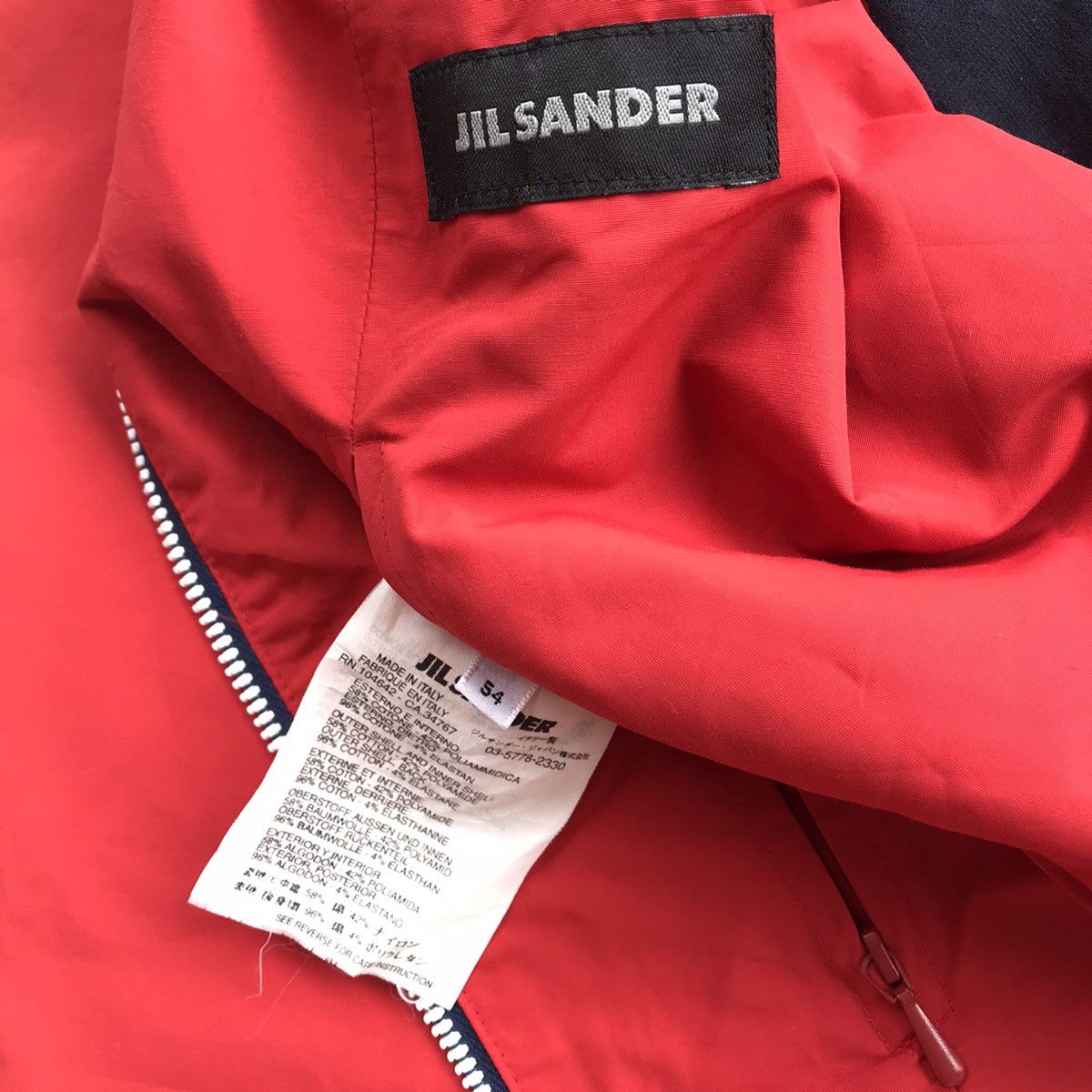 Jil Sander Jil Sander Two Tone Jacket Size US L / EU 52-54 / 3 - 7 Thumbnail