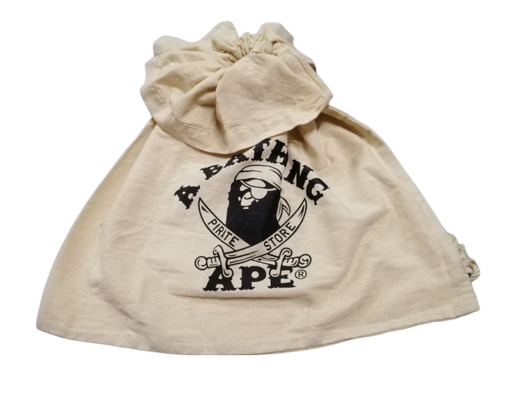Bape Bape Pirate Store Drawstring Parachute Bags Size ONE SIZE - 2 Thumbnail