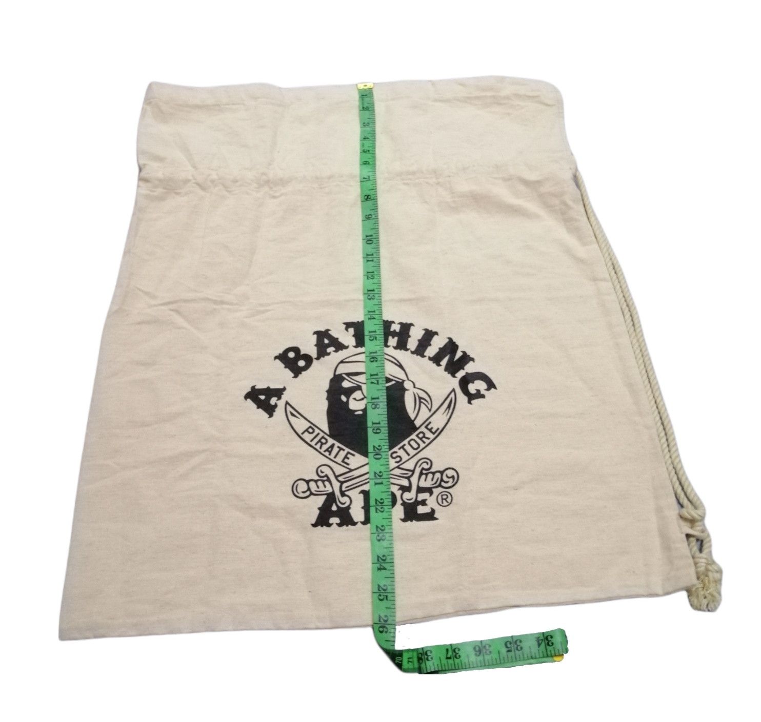 Bape Bape Pirate Store Drawstring Parachute Bags Size ONE SIZE - 9 Thumbnail
