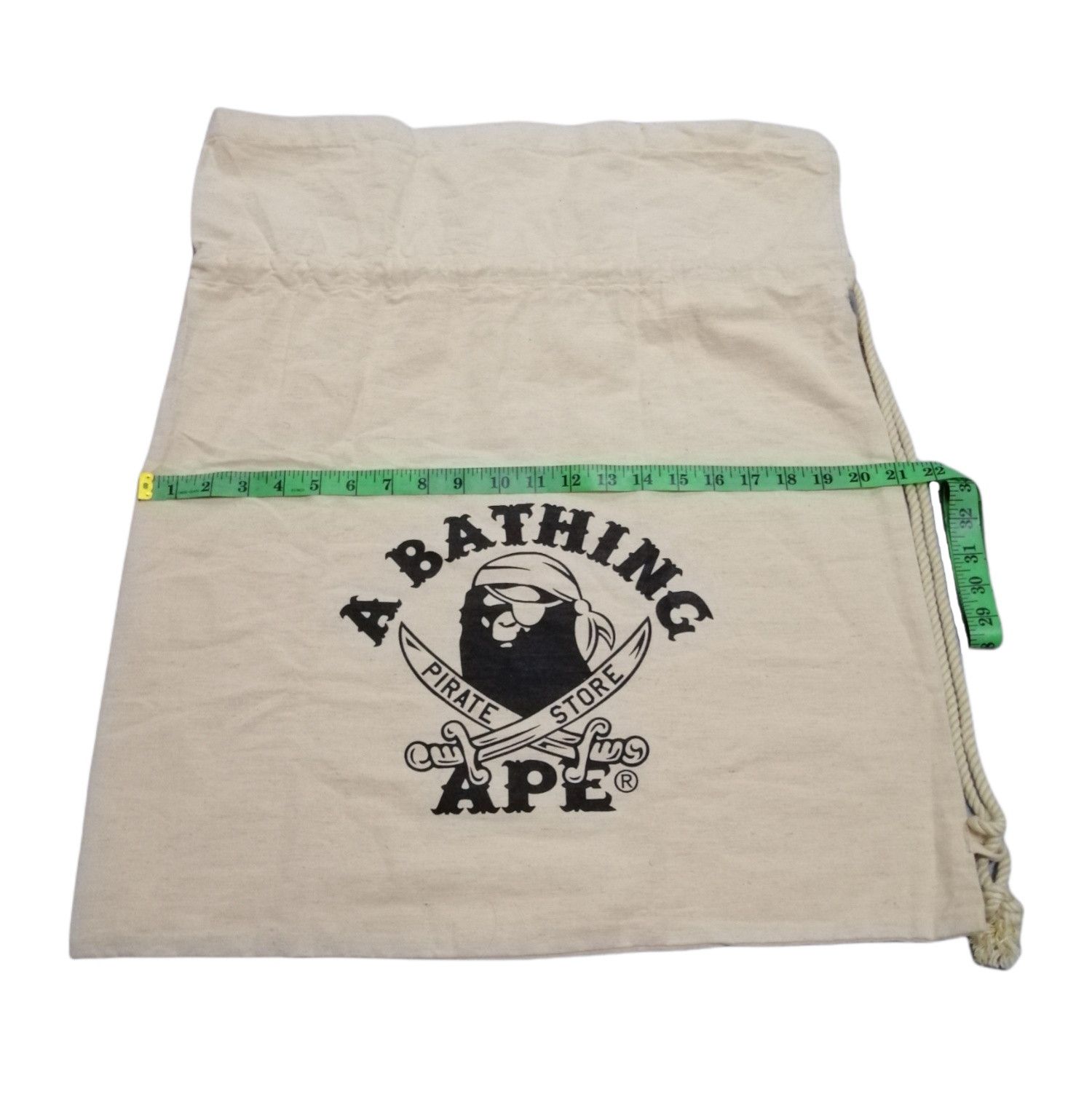 Bape Bape Pirate Store Drawstring Parachute Bags Size ONE SIZE - 8 Thumbnail
