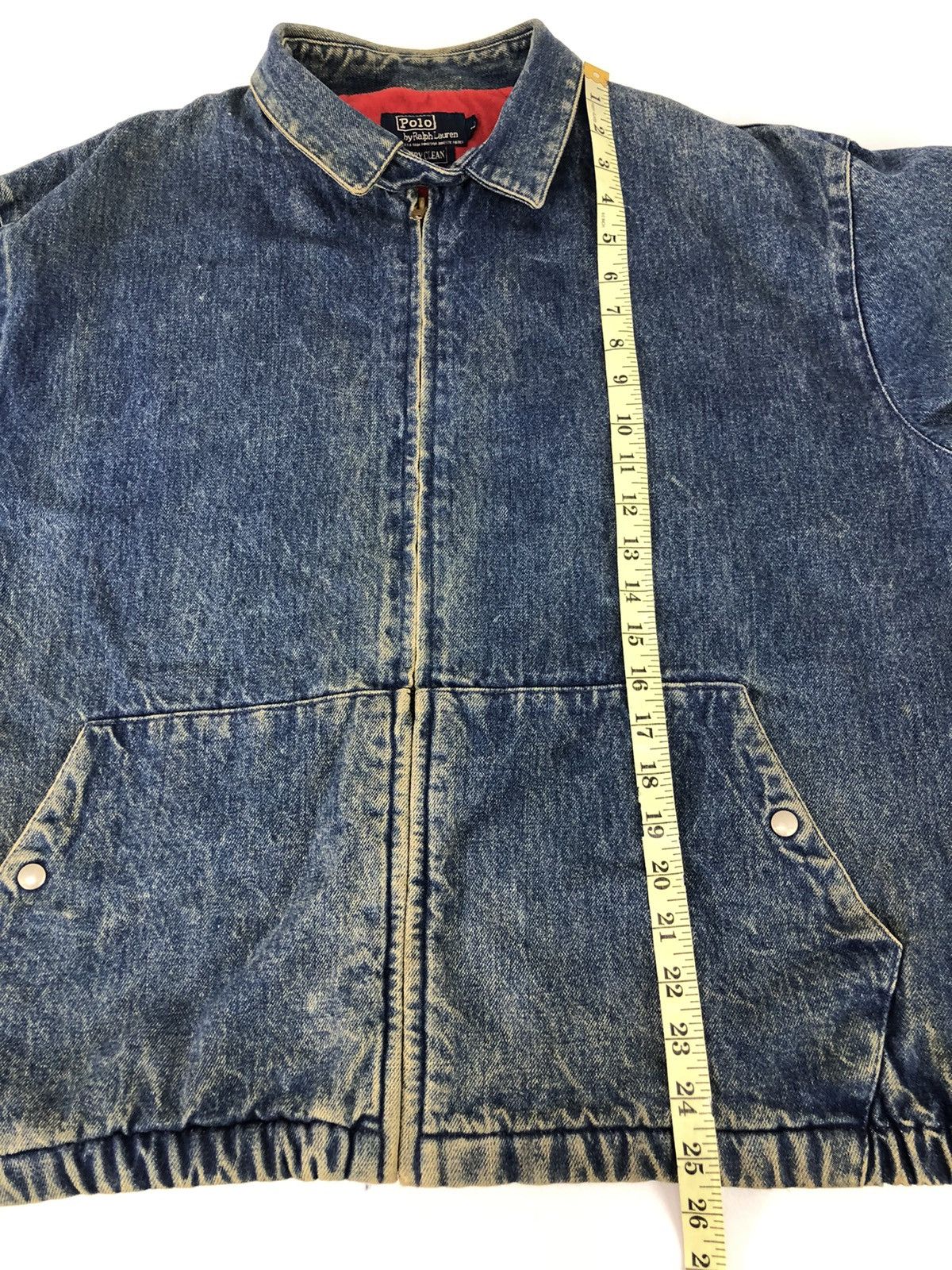 Polo Ralph Lauren × Vintage Vintage Polo By Ralph Lauren Padded Denim Workwear Jacket Size US XL / EU 56 / 4 - 7 Thumbnail