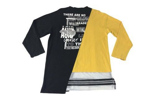 Japanese Brand × Vintage Vintage Rings Japanese Brand Long Sleeve Multicolour Design Size US XL / EU 56 / 4 - 2 Thumbnail