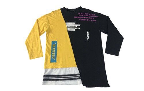 Japanese Brand × Vintage Vintage Rings Japanese Brand Long Sleeve Multicolour Design Size US XL / EU 56 / 4 - 1 Thumbnail