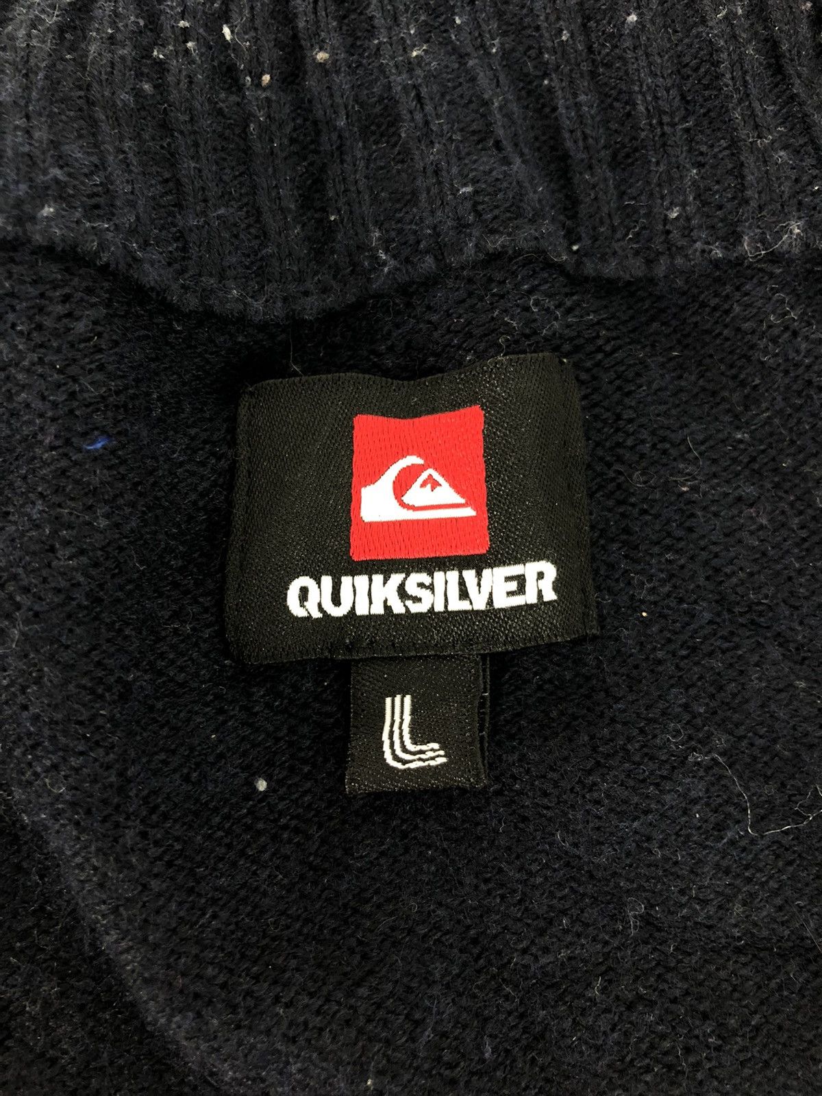 Quiksilver 90s Quicksilver Navajo Knitwear Padded Jacket Spell Out Size US M / EU 48-50 / 2 - 5 Thumbnail