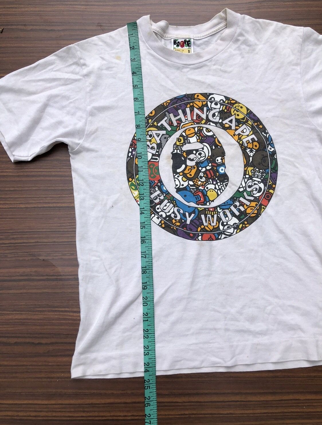 Bape Baby Milo Busy Works Tee Size US S / EU 44-46 / 1 - 8 Thumbnail