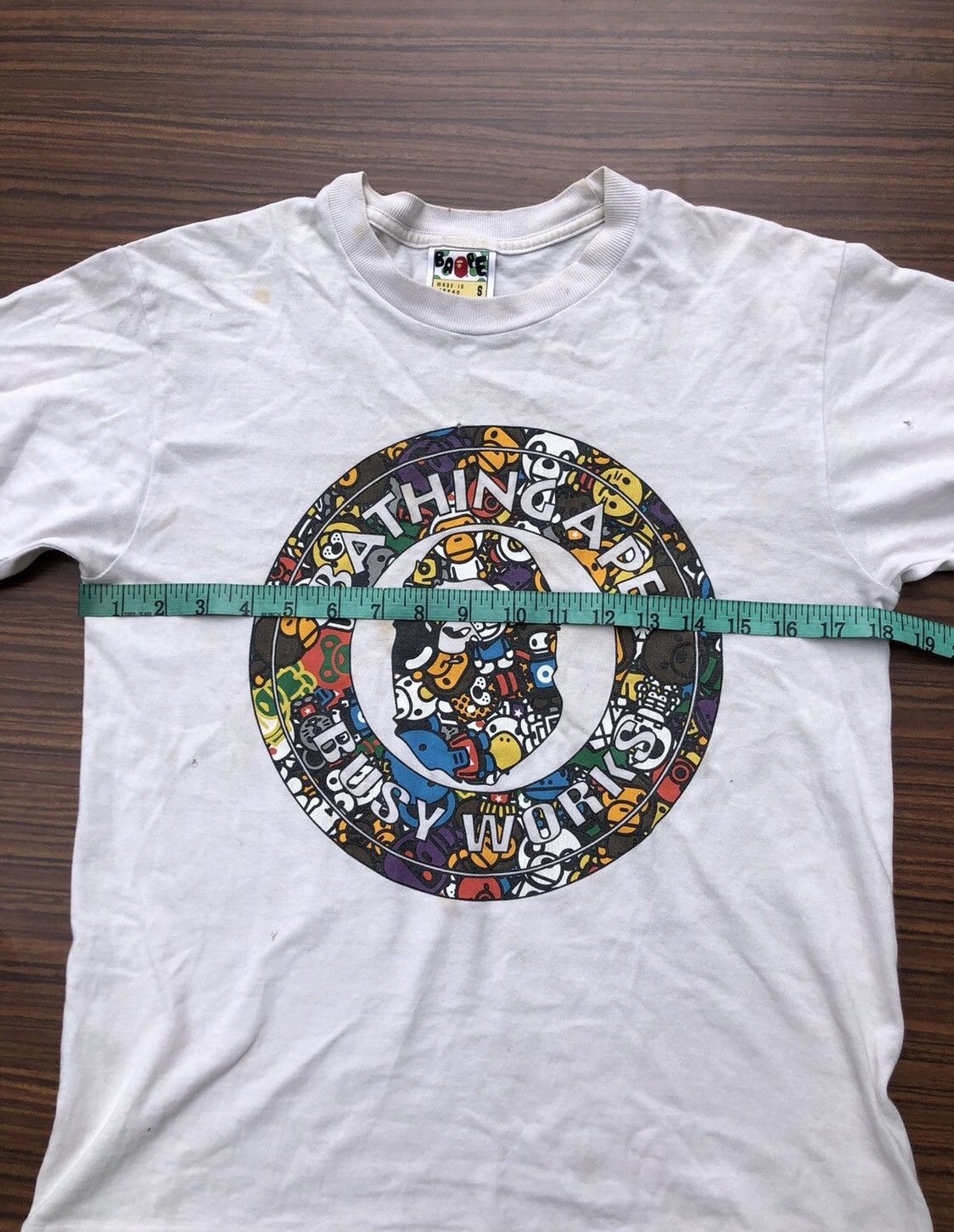 Bape Baby Milo Busy Works Tee Size US S / EU 44-46 / 1 - 7 Thumbnail