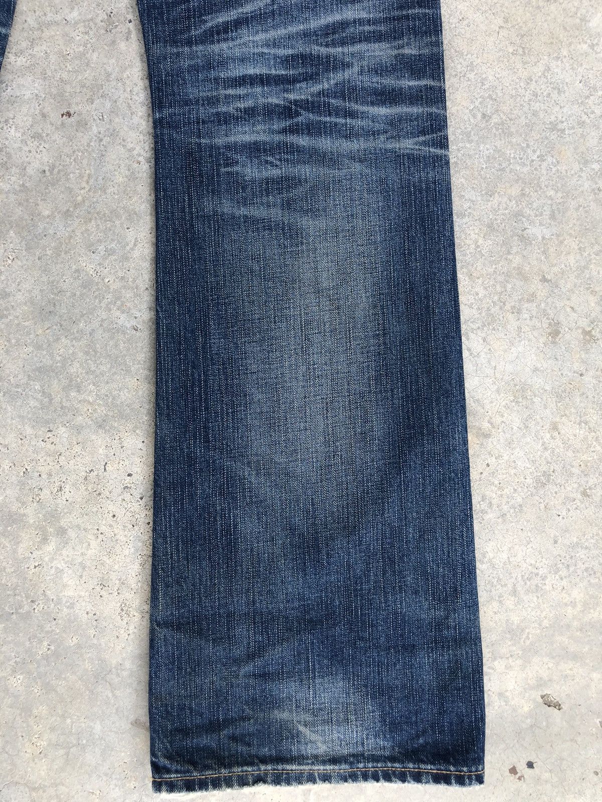 Le Grande Bleu (L.G.B.) AG Flared Jeans Distressed Jeans Size US 33 - 14 Thumbnail
