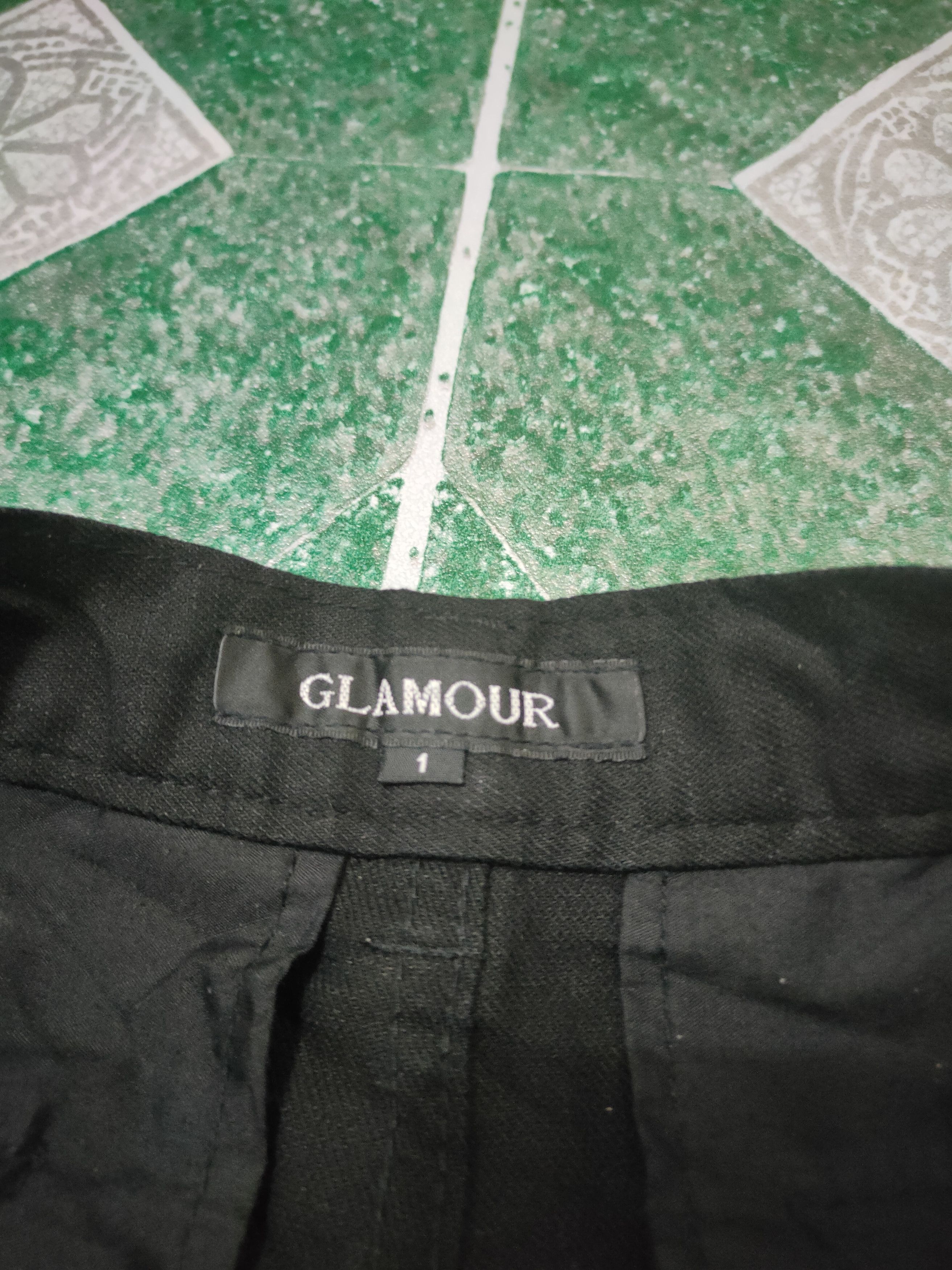 If Six Was Nine Glamour Wax Denim Punk Rock Style Skinny Cargo Pants Size US 30 / EU 46 - 6 Thumbnail