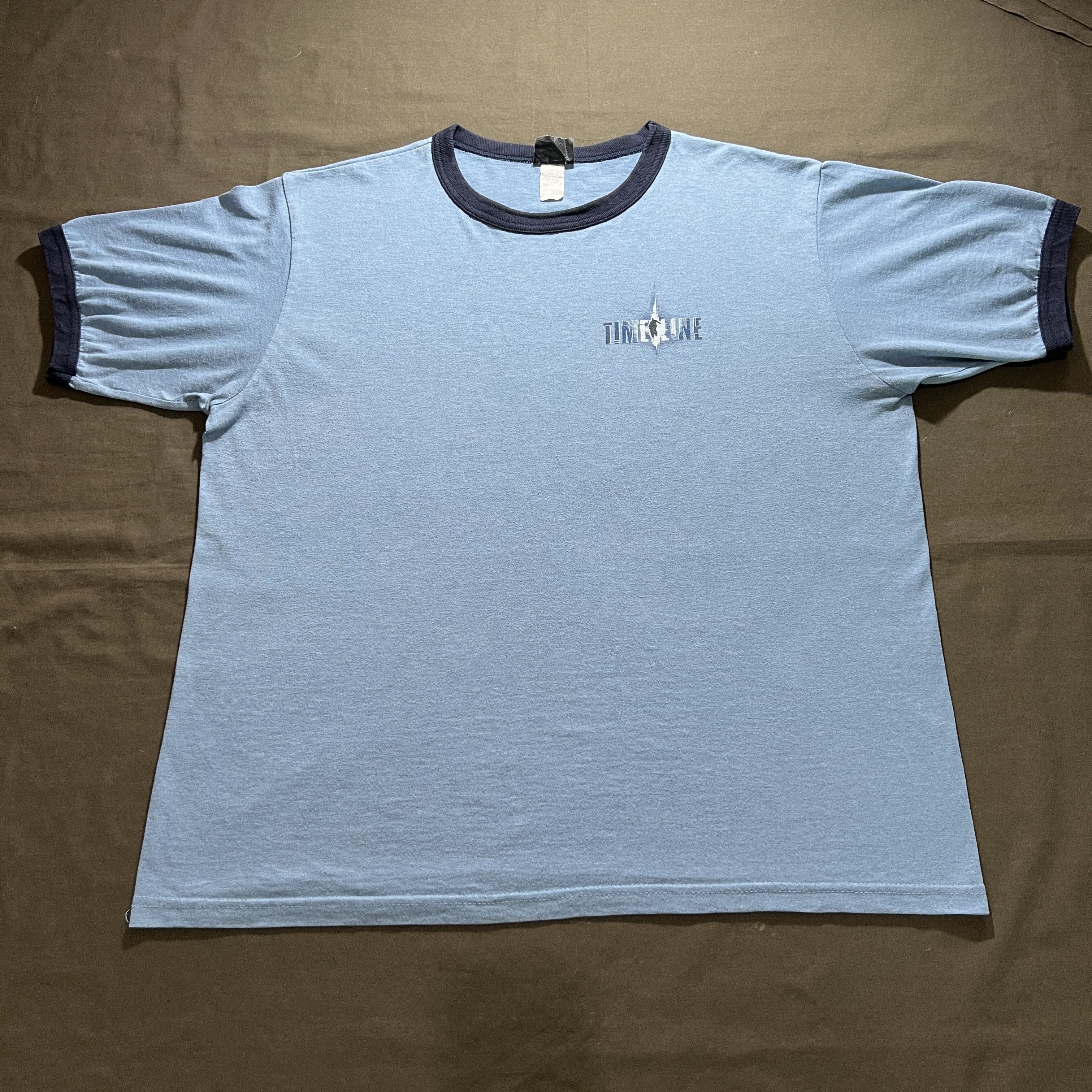 Vintage Vtg Timeline Movie Promo Tee Shirt Paul Walker science Size US XL / EU 56 / 4 - 5 Thumbnail