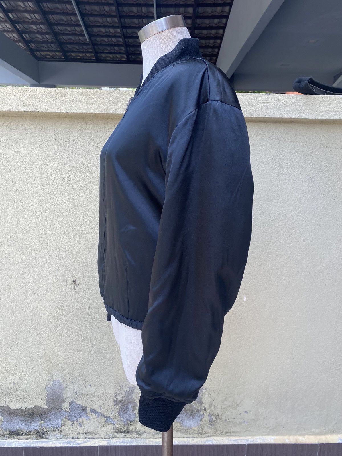 Yohji Yamamoto vtg 80s workshop by yohji yamamoto black reversible jacket Size US M / EU 48-50 / 2 - 9 Thumbnail