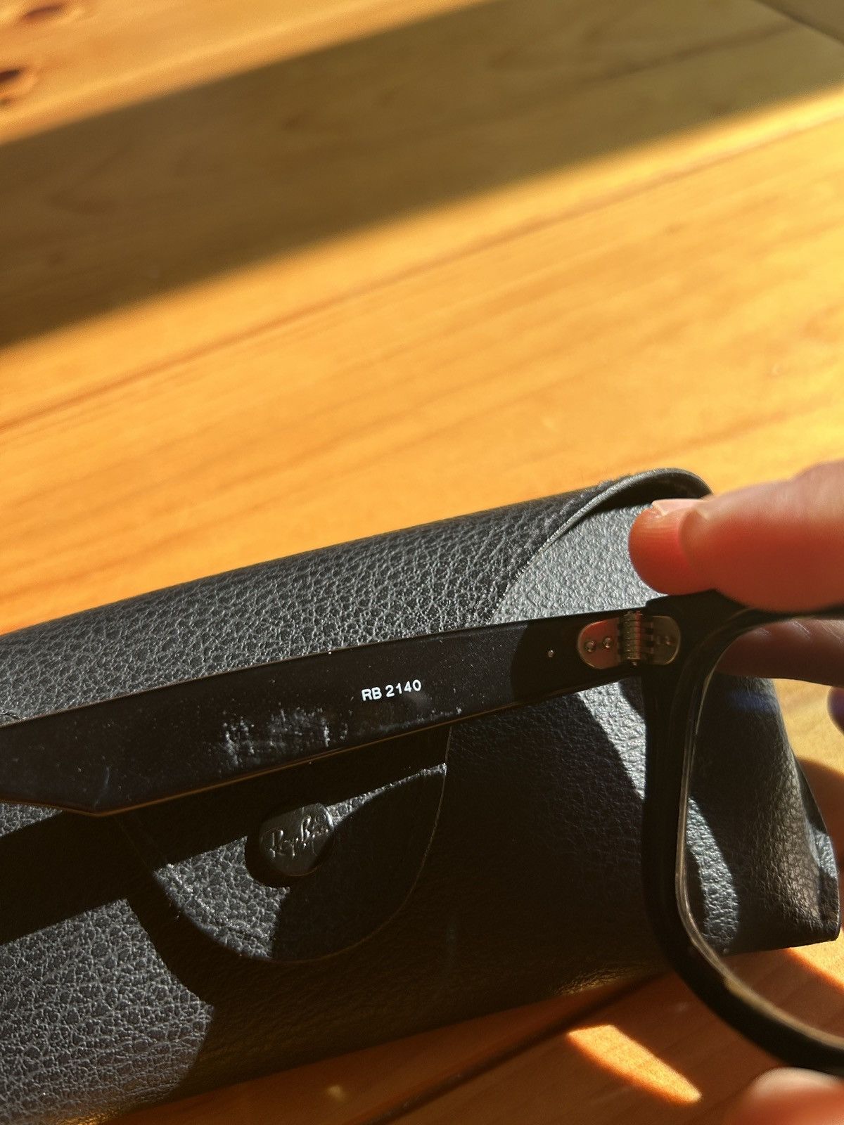 RayBan Ray Ban wayfare blue lenses Size ONE SIZE - 3 Thumbnail