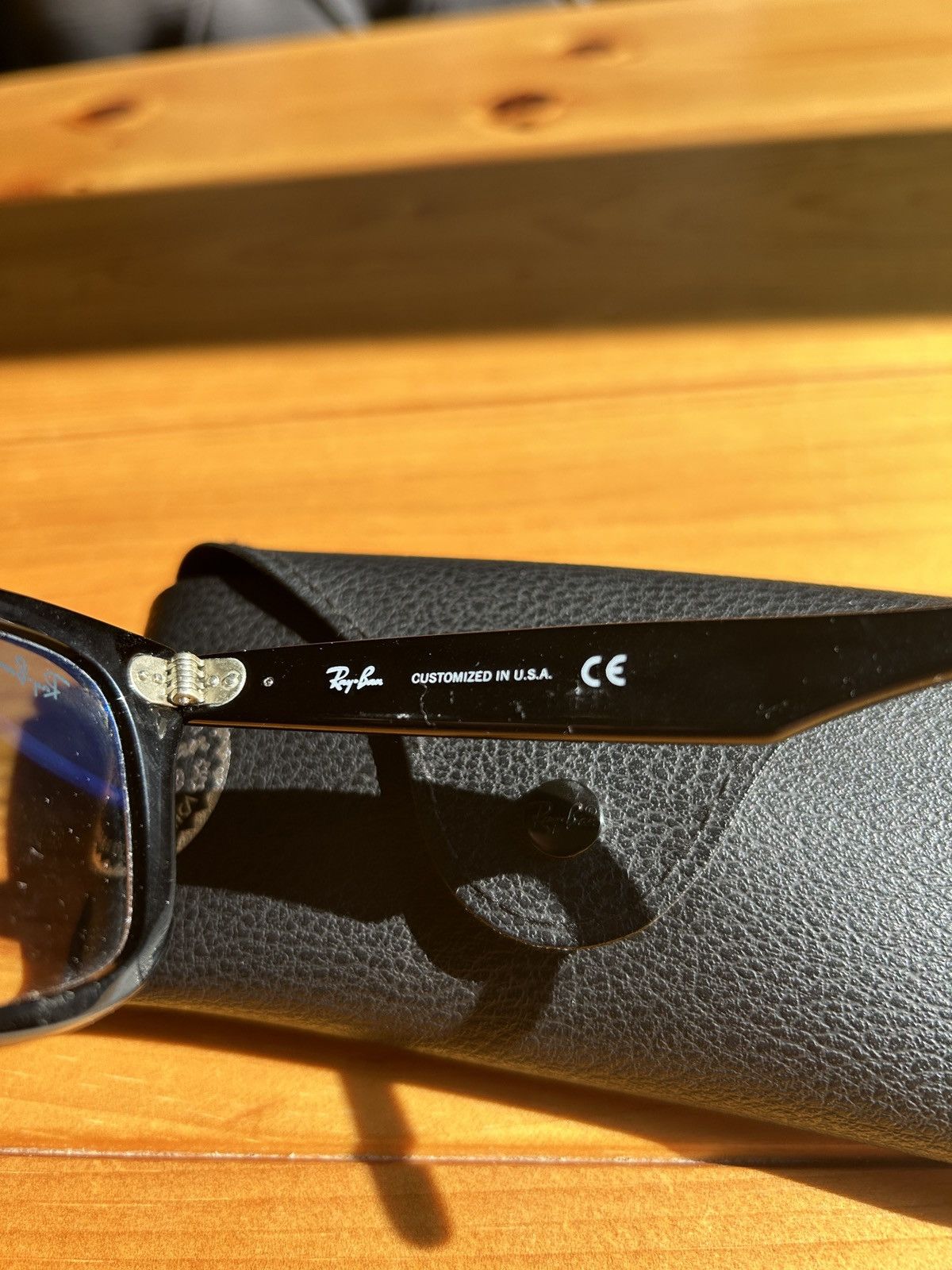 RayBan Ray Ban wayfare blue lenses Size ONE SIZE - 4 Thumbnail