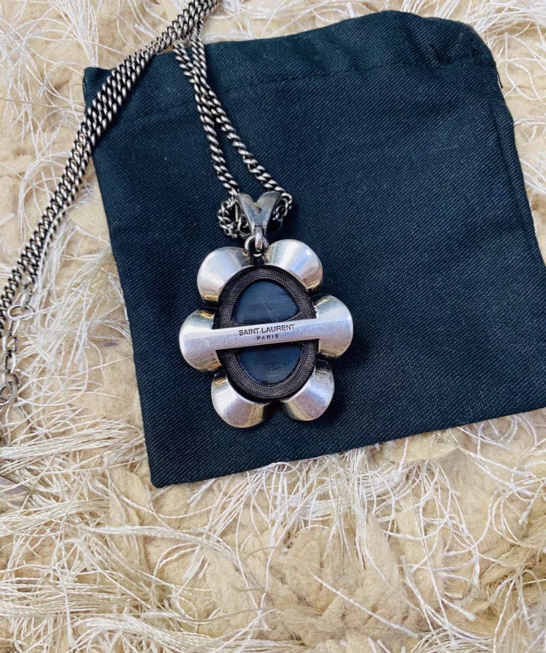 Saint Laurent Paris Saint Laurent Gemstone Necklace Size ONE SIZE - 3 Thumbnail