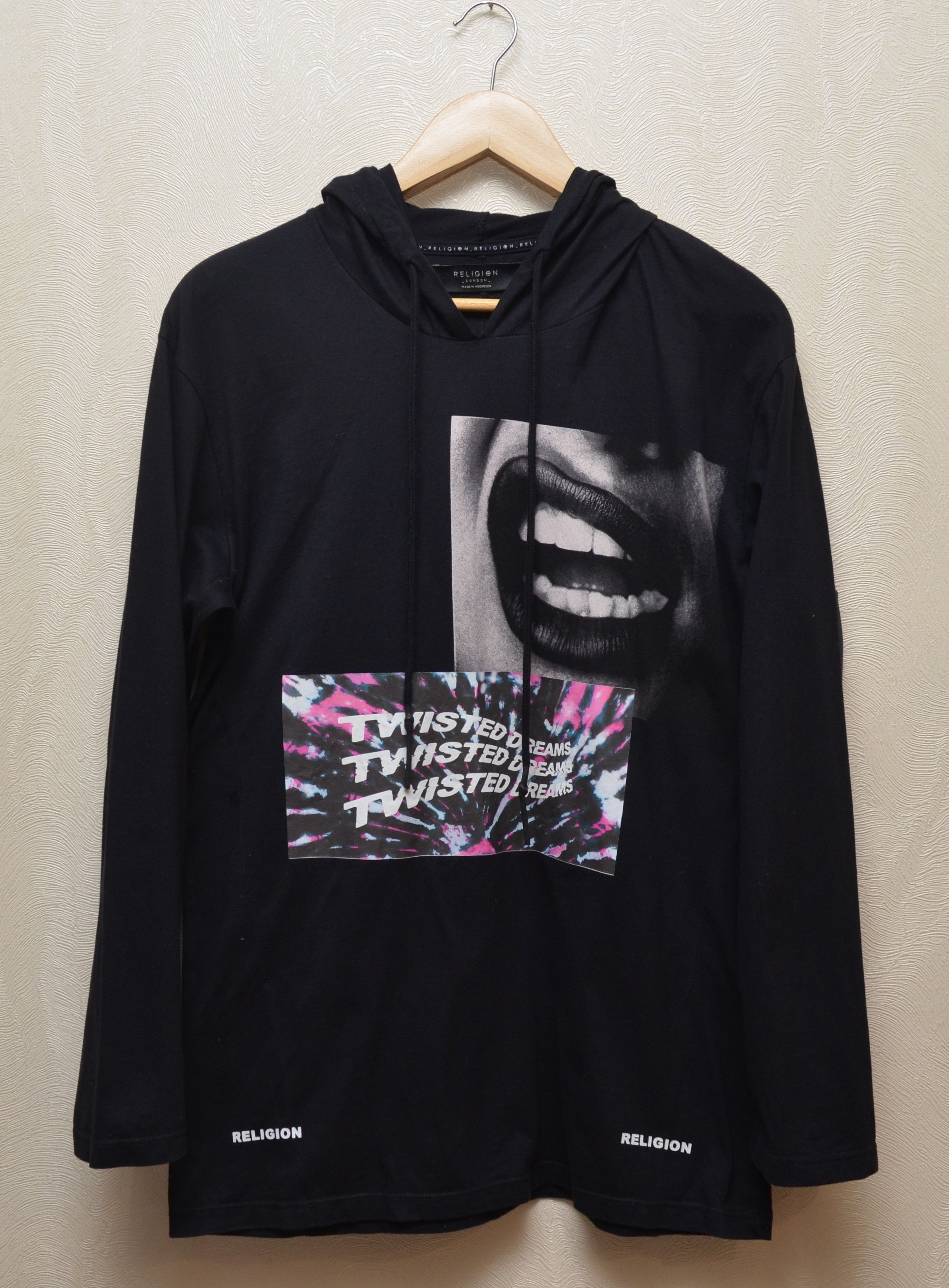 Other Religion Twisted Dreams Hooded Sweat Long Sleeve Sz M Size US M / EU 48-50 / 2 - 1 Thumbnail