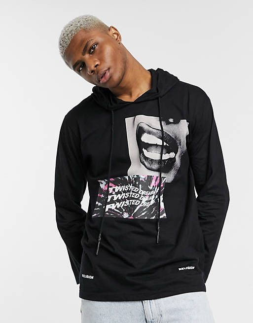 Other Religion Twisted Dreams Hooded Sweat Long Sleeve Sz M Size US M / EU 48-50 / 2 - 3 Thumbnail