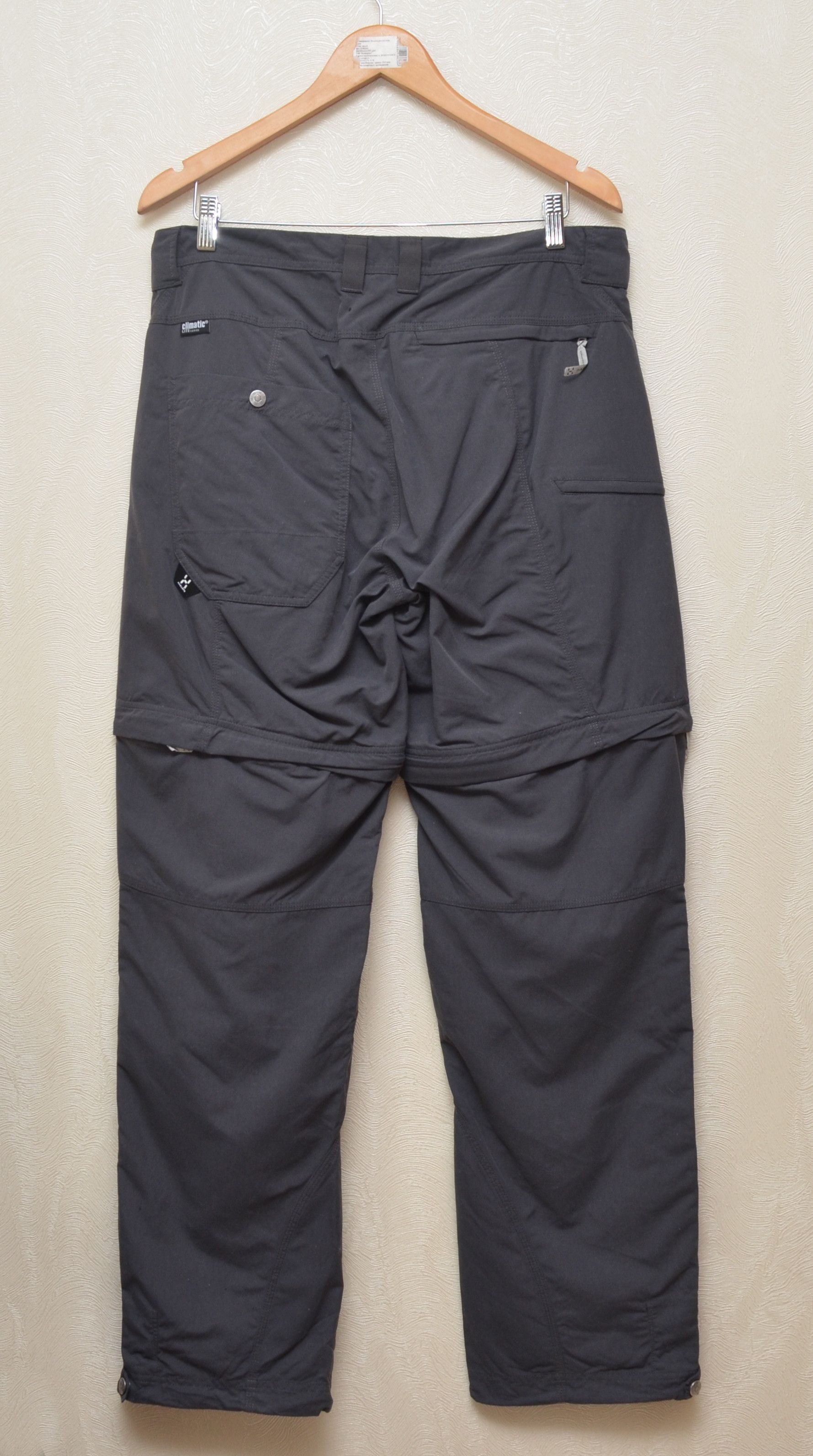 Haglofs Haglofs Zip System 2 in 1 Pants Shorts Camping Hikking Size US 34 / EU 50 - 6 Thumbnail