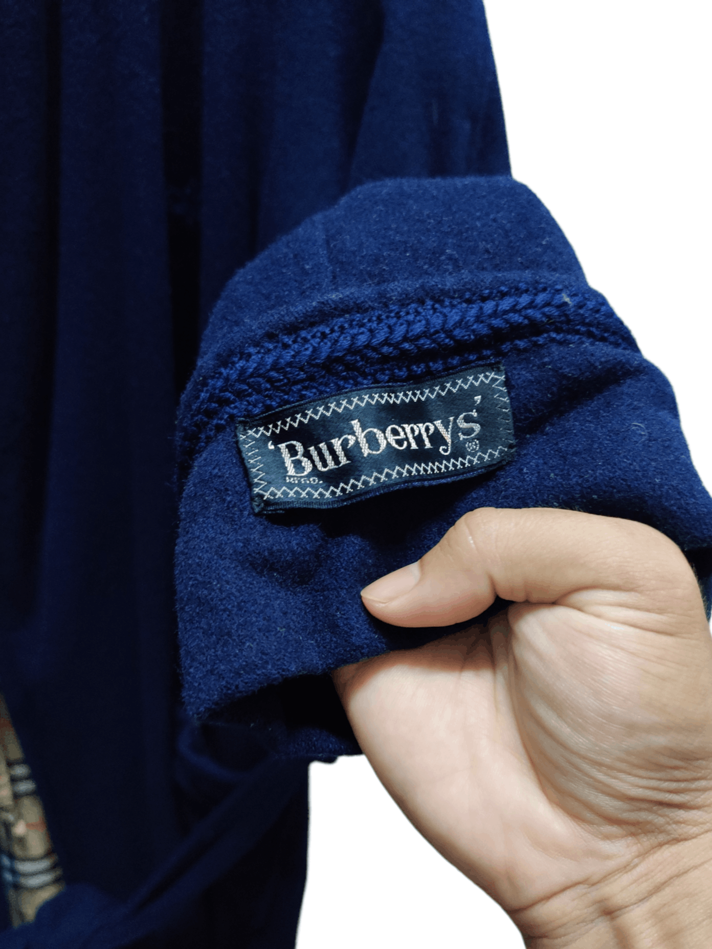 Burberry Vintage Burberry Nova Check Wool Bathrobe Size US L / EU 52-54 / 3 - 6 Thumbnail