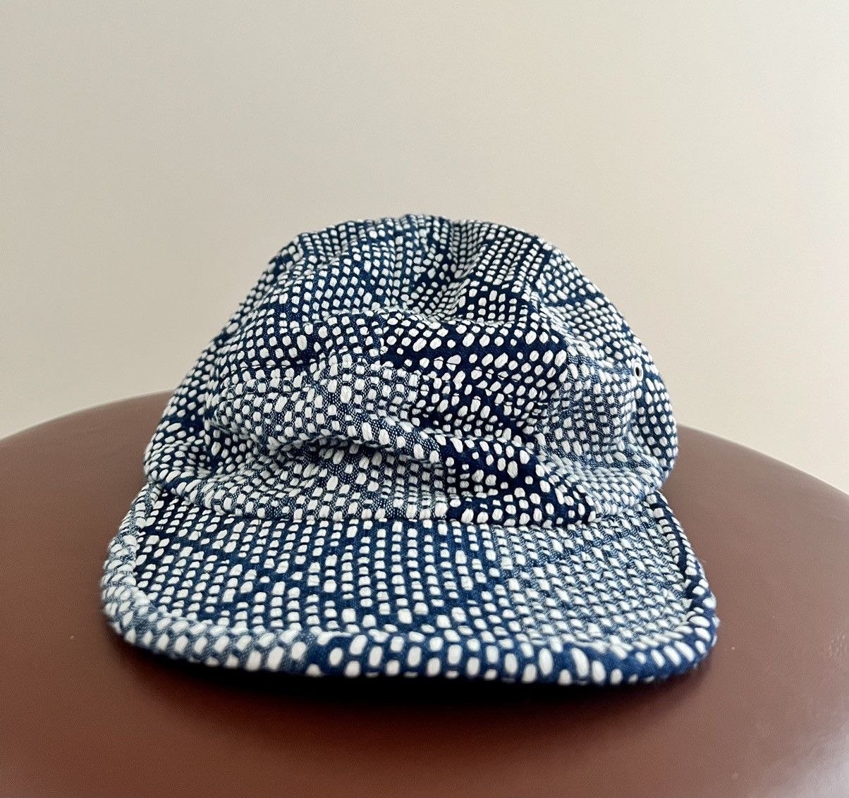 KUON 5 Panel Sashiko Hat Size ONE SIZE - 11 Thumbnail