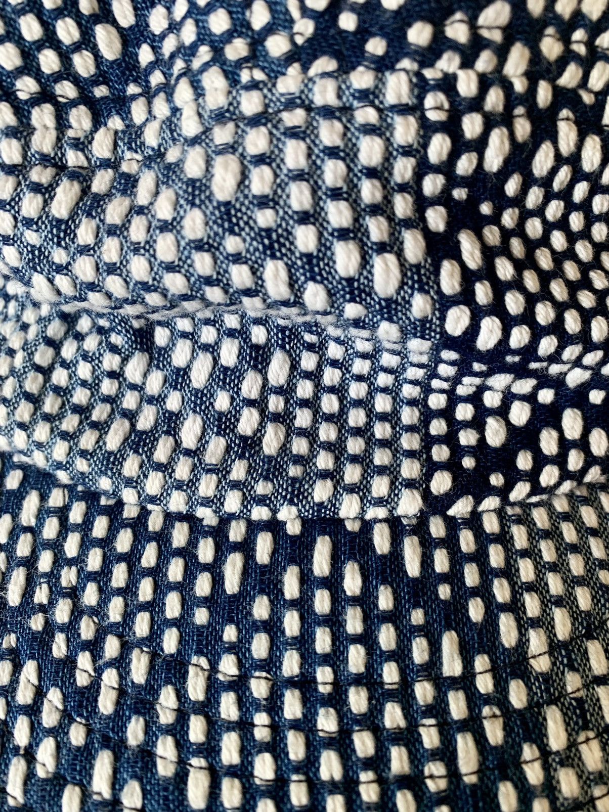 KUON 5 Panel Sashiko Hat Size ONE SIZE - 7 Thumbnail