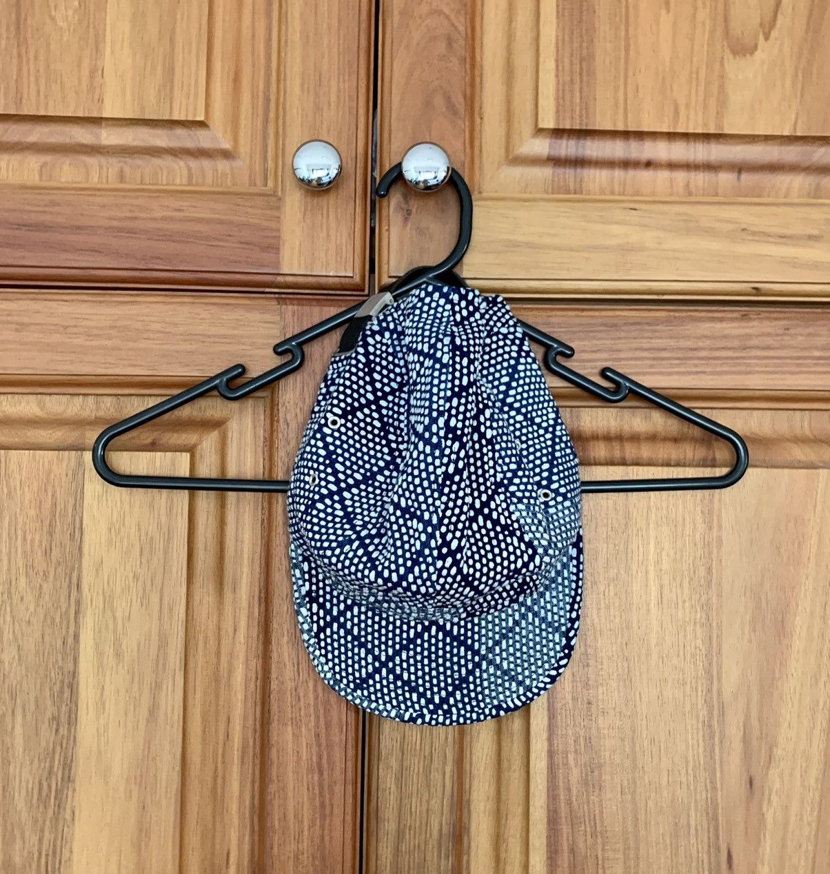 KUON 5 Panel Sashiko Hat Size ONE SIZE - 1 Thumbnail