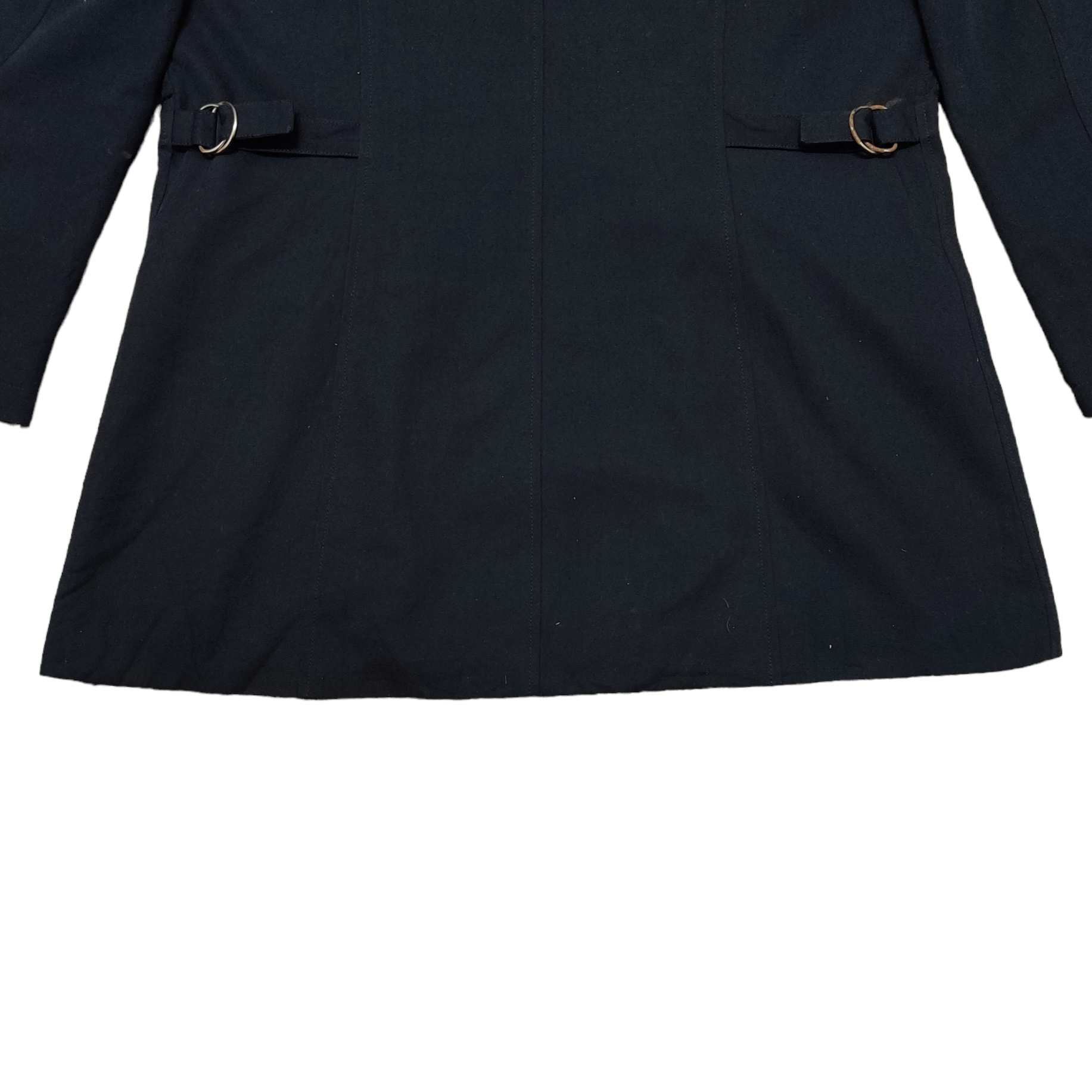 agnes b. Vintage Agnes B. Zipper Pocket Double Breasted Coat Jacket Size S / US 4 / IT 40 - 10 Thumbnail