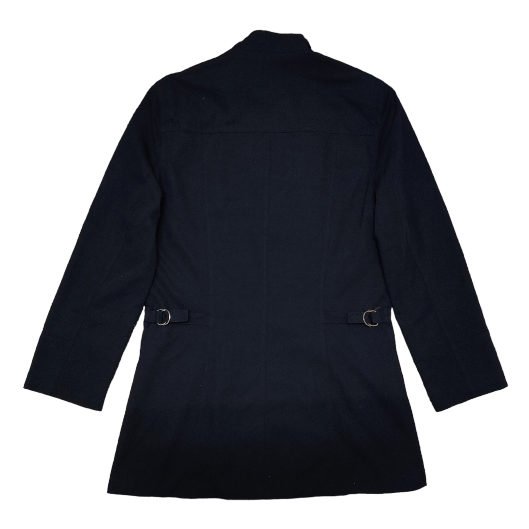agnes b. Vintage Agnes B. Zipper Pocket Double Breasted Coat Jacket Size S / US 4 / IT 40 - 9 Thumbnail