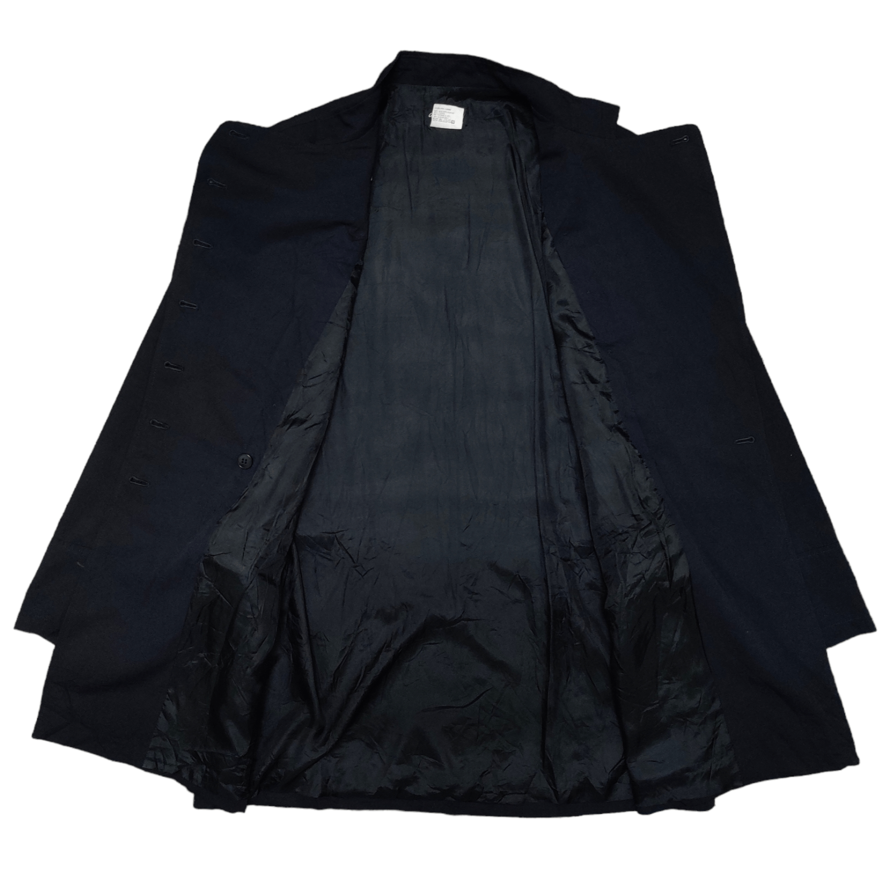 agnes b. Vintage Agnes B. Zipper Pocket Double Breasted Coat Jacket Size S / US 4 / IT 40 - 7 Thumbnail