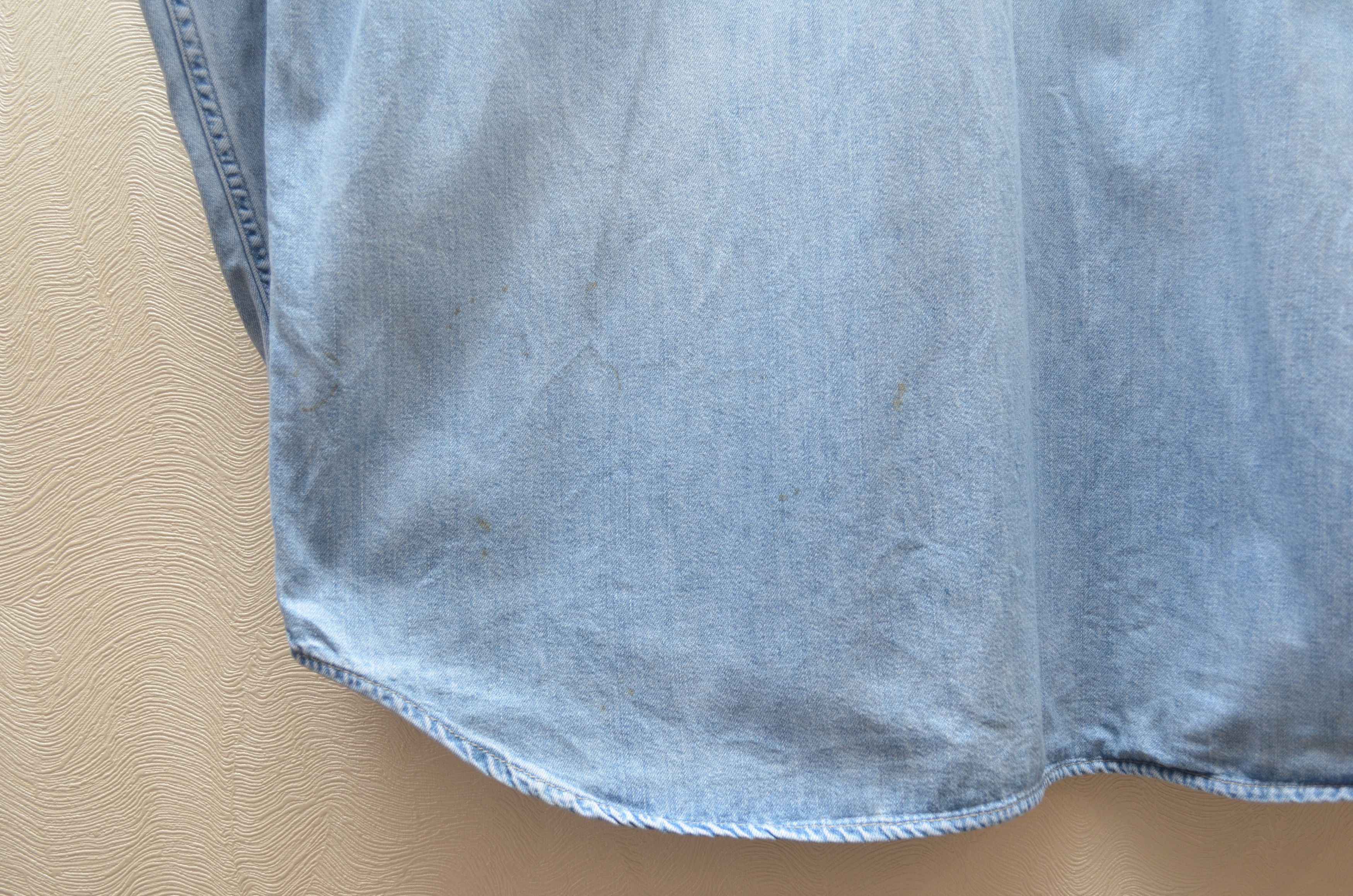 Levi's × Levi's Vintage Clothing × Vintage Levis Vintage Denim Western Blue Shirt Size L Rare Size US L / EU 52-54 / 3 - 12 Thumbnail