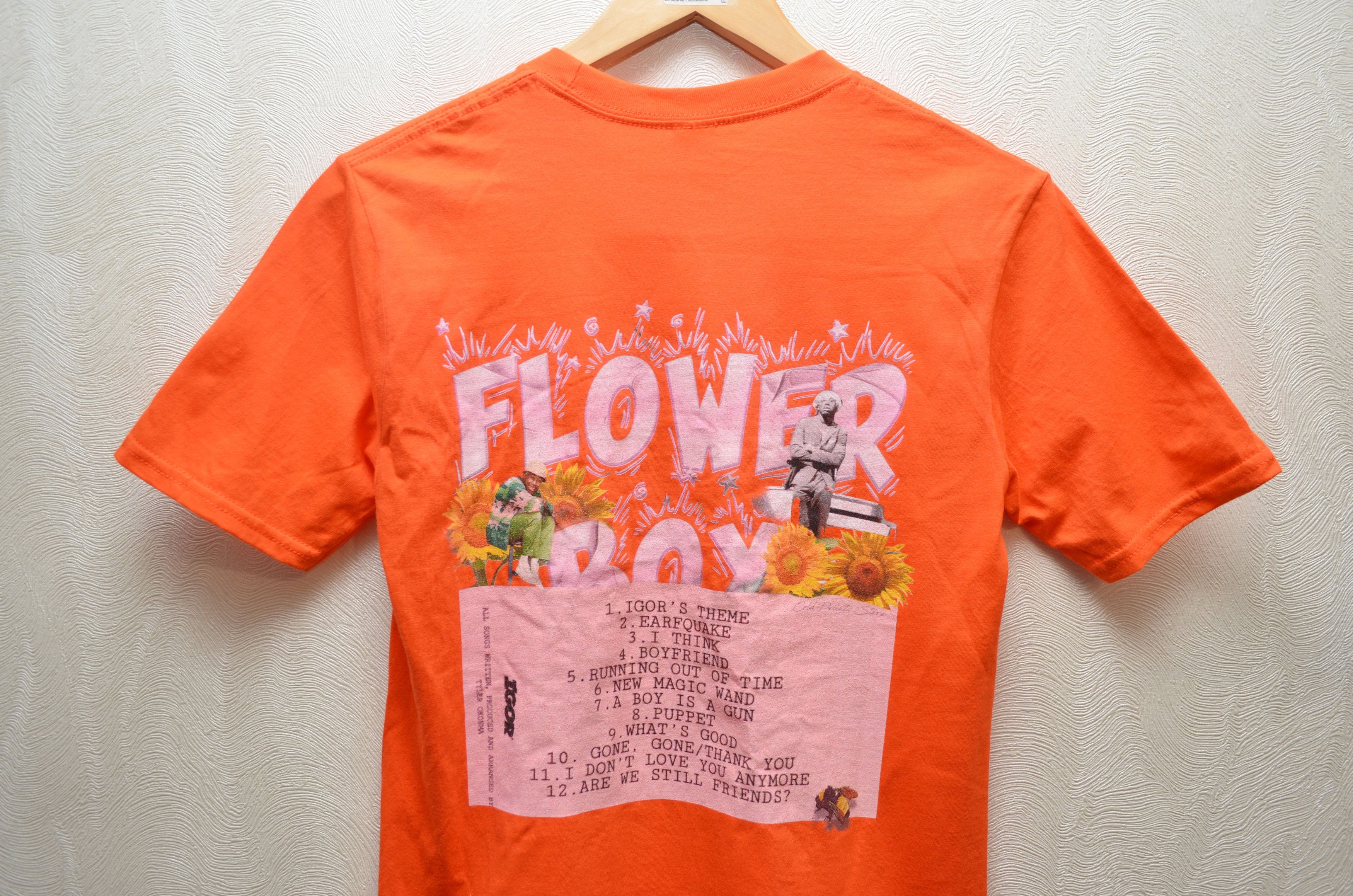 Golf Wang × Golf le Fleur × Tyler The Creator Tyler the creator Flower Boy IGOR T Shirt Orange Size US XS / EU 42 / 0 - 5 Thumbnail