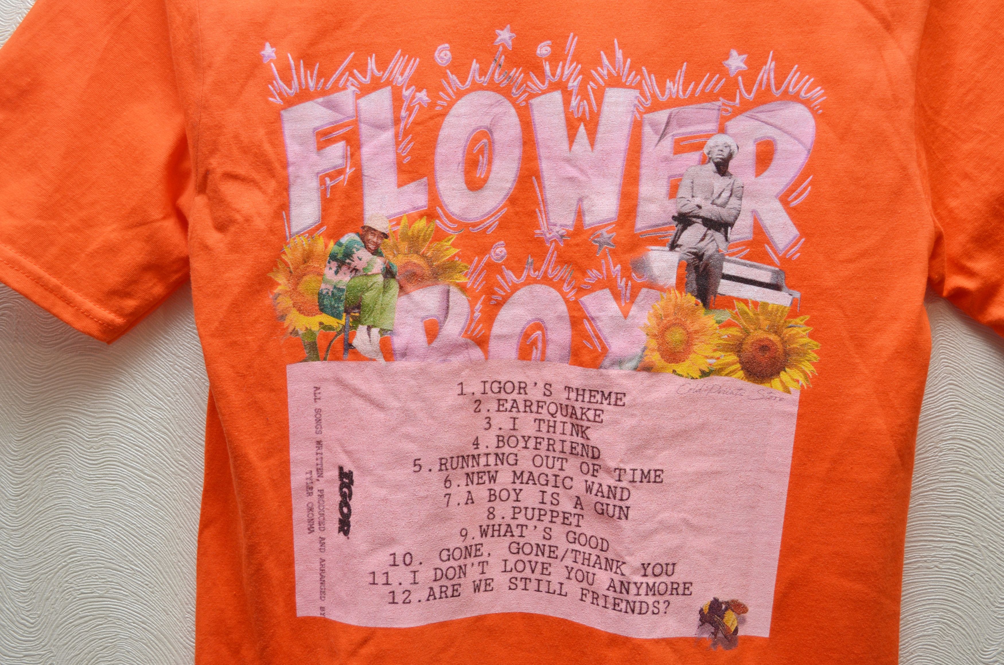 Golf Wang × Golf le Fleur × Tyler The Creator Tyler the creator Flower Boy IGOR T Shirt Orange Size US XS / EU 42 / 0 - 6 Thumbnail