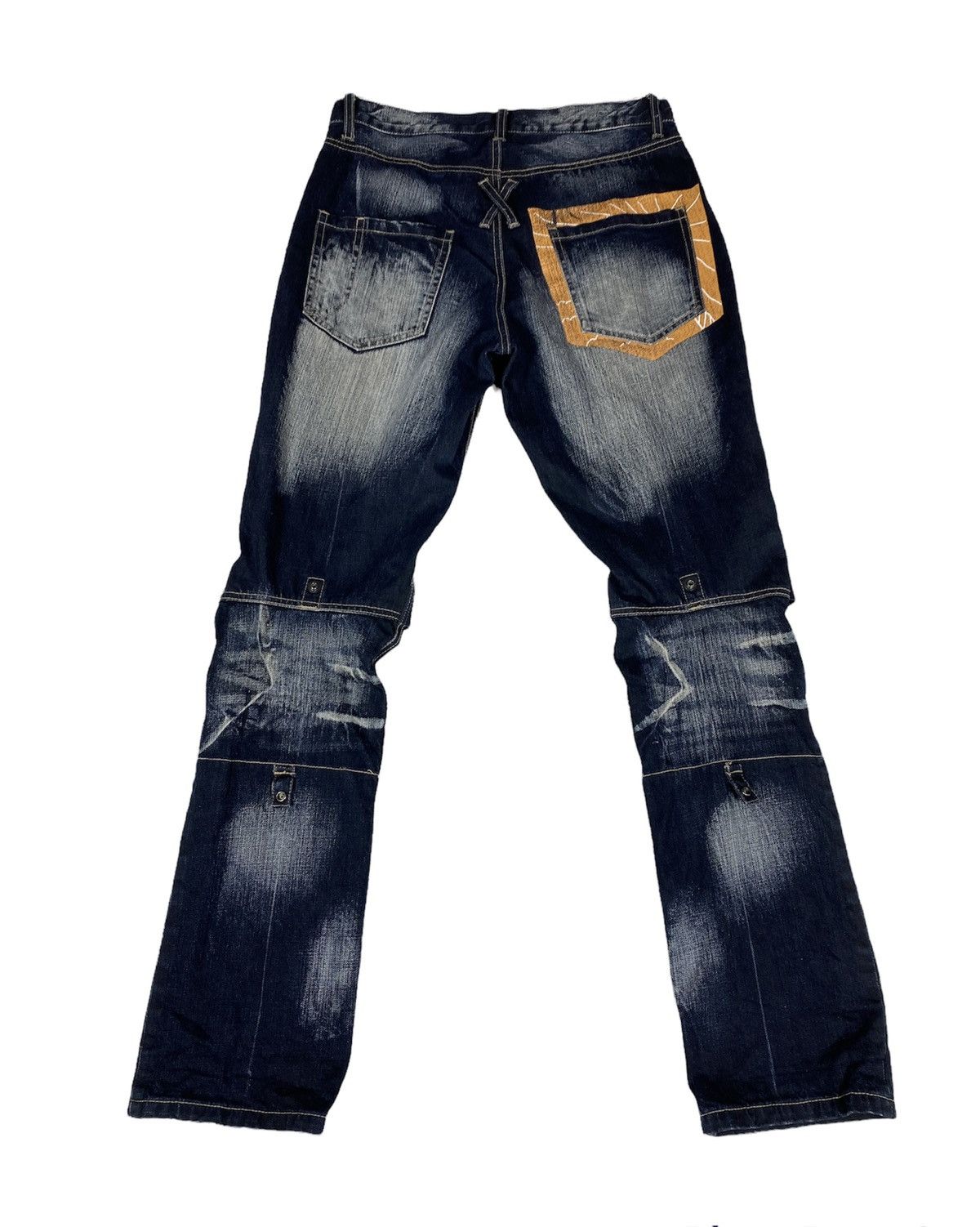 PPFM PPFM Bondage Cargo Jeans. S068 Size US 32 / EU 48 - 2 Thumbnail