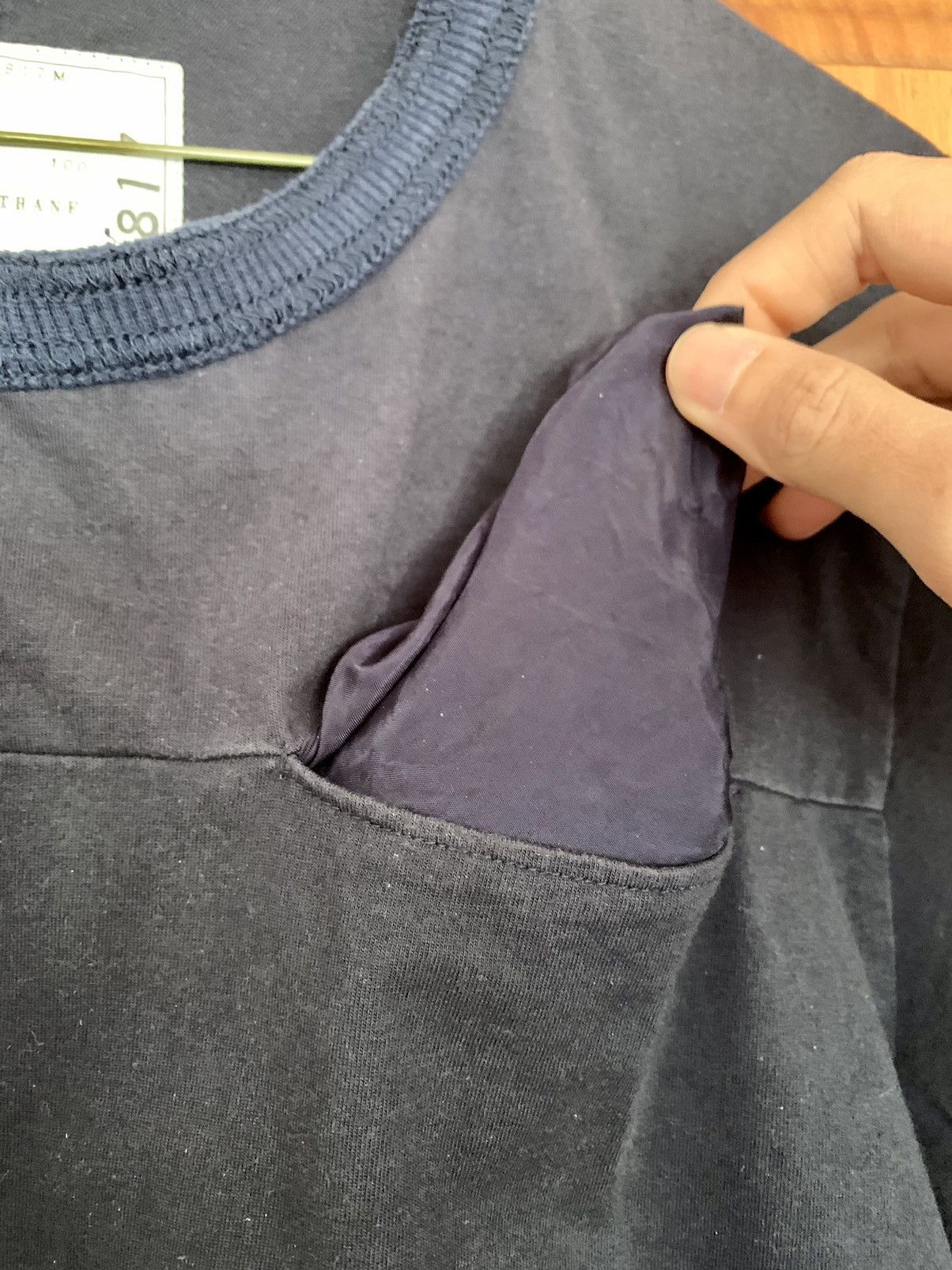 Sacai Crew Neck Cut and Sew T-Shirt Size US M / EU 48-50 / 2 - 6 Thumbnail