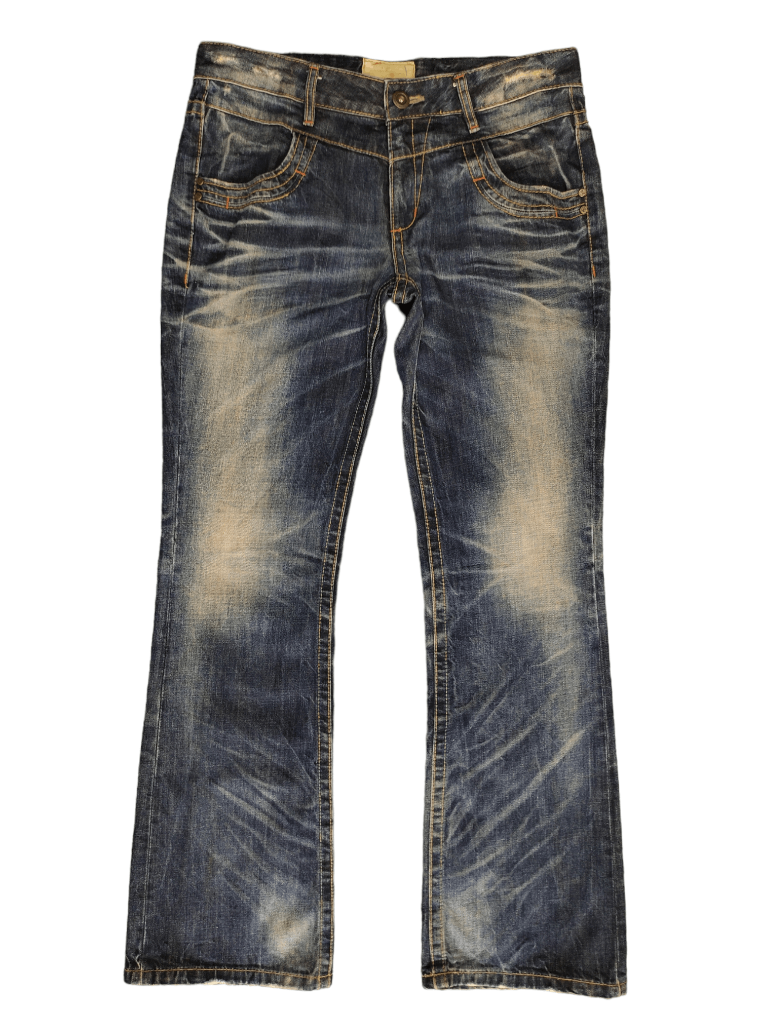 Le Grande Bleu (L.G.B.) Flare Jeans Lolita Clawmark Boot cut Jeans Yoshitomo Nara Size US 35 - 2 Thumbnail