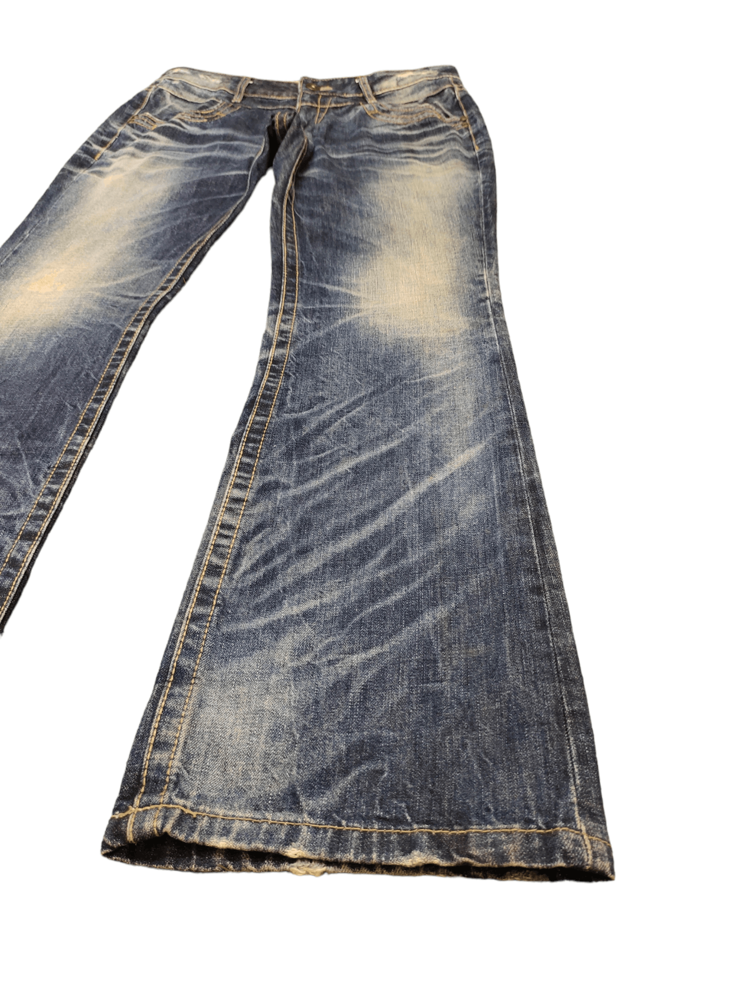 Le Grande Bleu (L.G.B.) Flare Jeans Lolita Clawmark Boot cut Jeans Yoshitomo Nara Size US 35 - 9 Thumbnail
