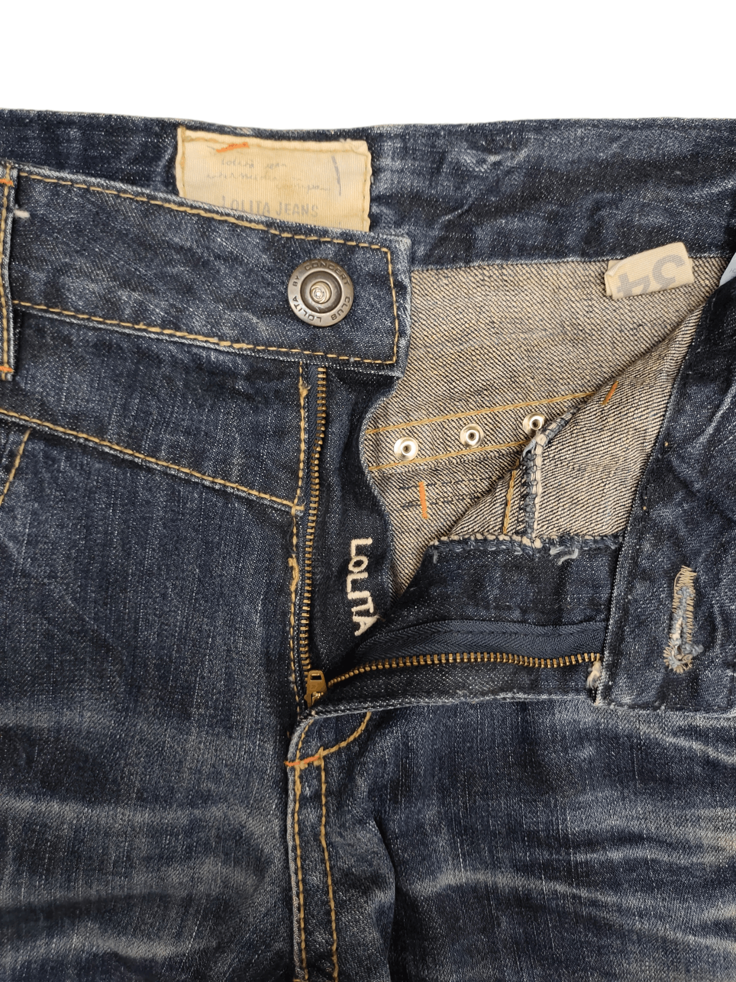 Le Grande Bleu (L.G.B.) Flare Jeans Lolita Clawmark Boot cut Jeans Yoshitomo Nara Size US 35 - 12 Thumbnail