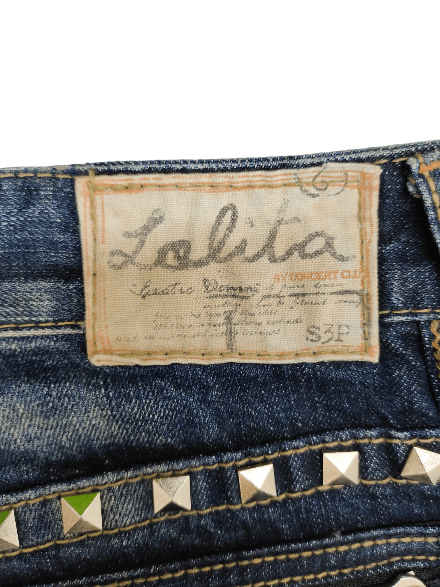 Le Grande Bleu (L.G.B.) Flare Jeans Lolita Clawmark Boot cut Jeans Yoshitomo Nara Size US 35 - 22 Thumbnail