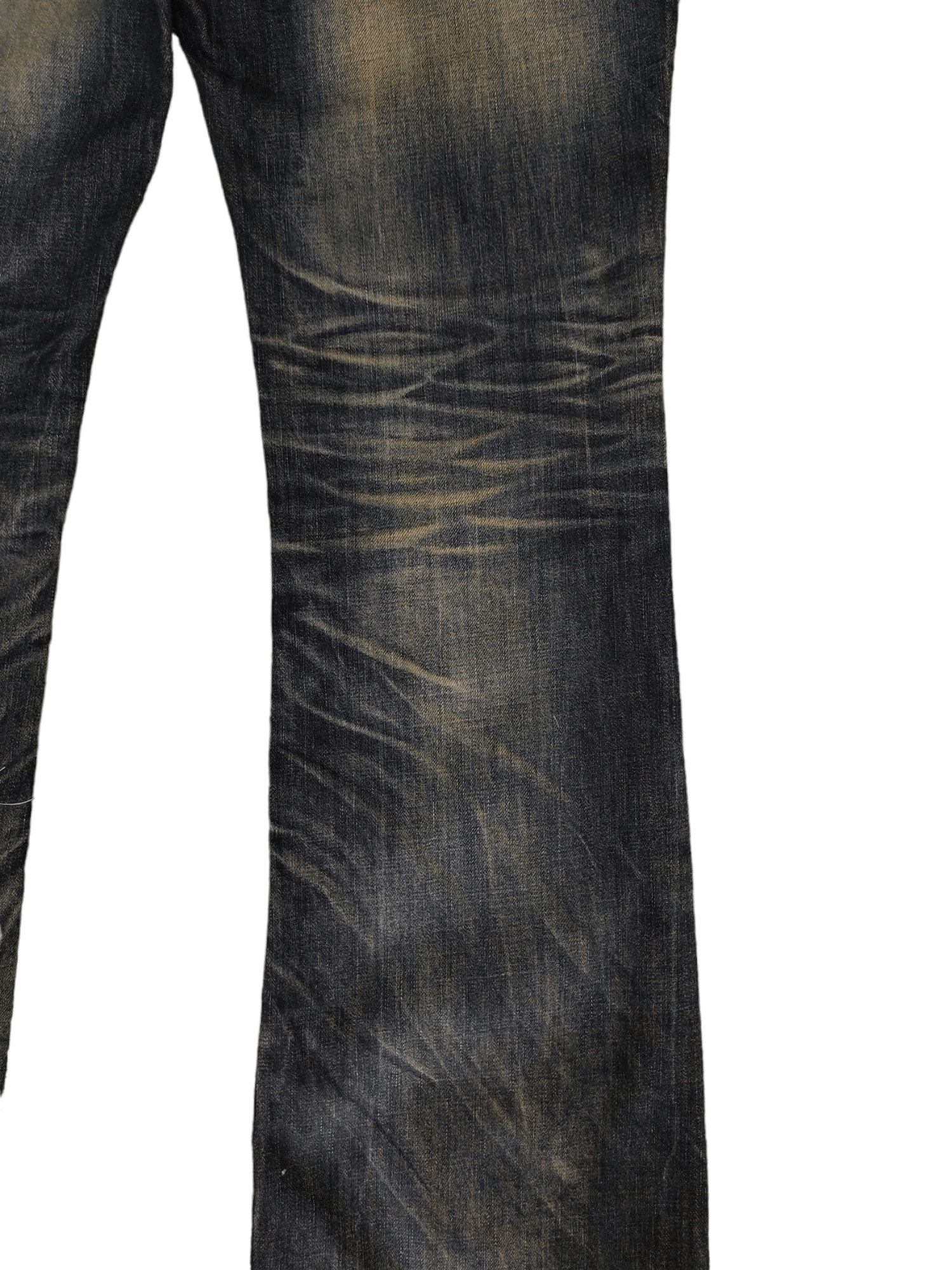 Le Grande Bleu (L.G.B.) Flare Jeans Lolita Clawmark Boot cut Jeans Yoshitomo Nara Size US 35 - 16 Thumbnail