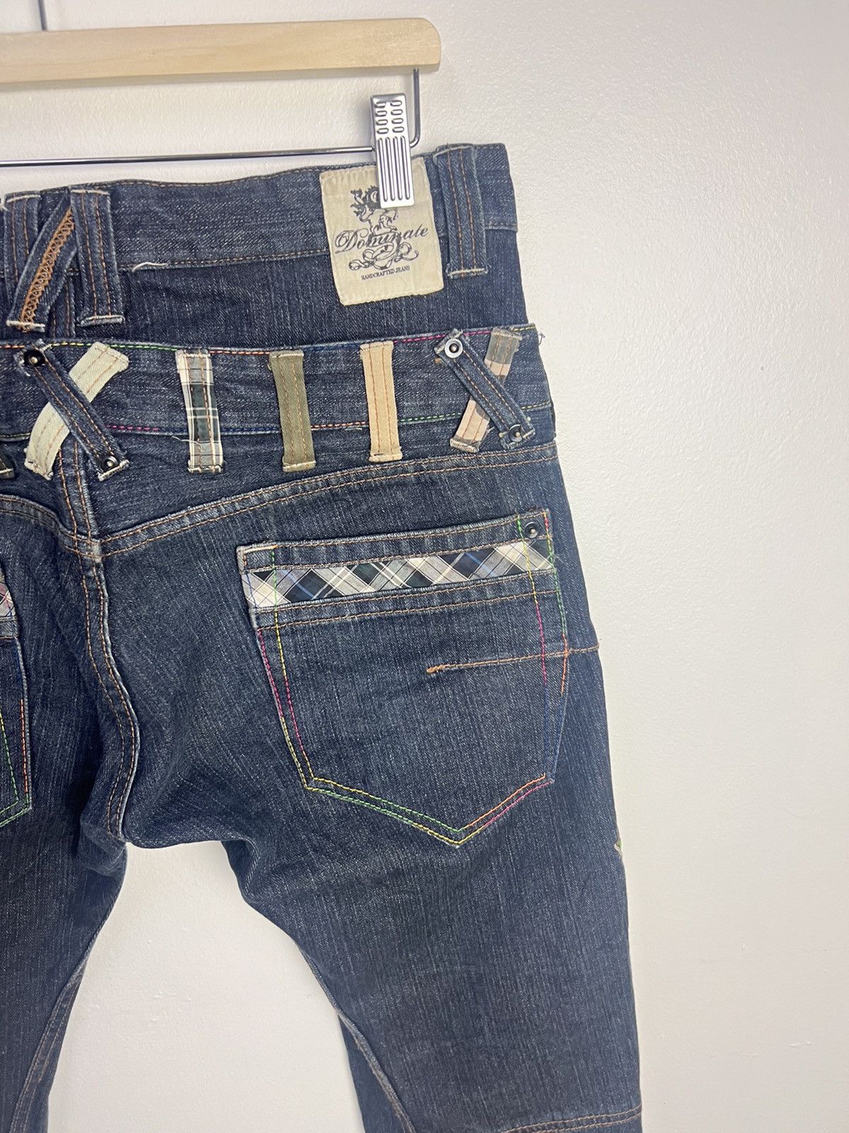 Japanese Brand × Vintage Vintage Double Waist Design by Dominate Handcrafted Size US 34 / EU 50 - 3 Thumbnail