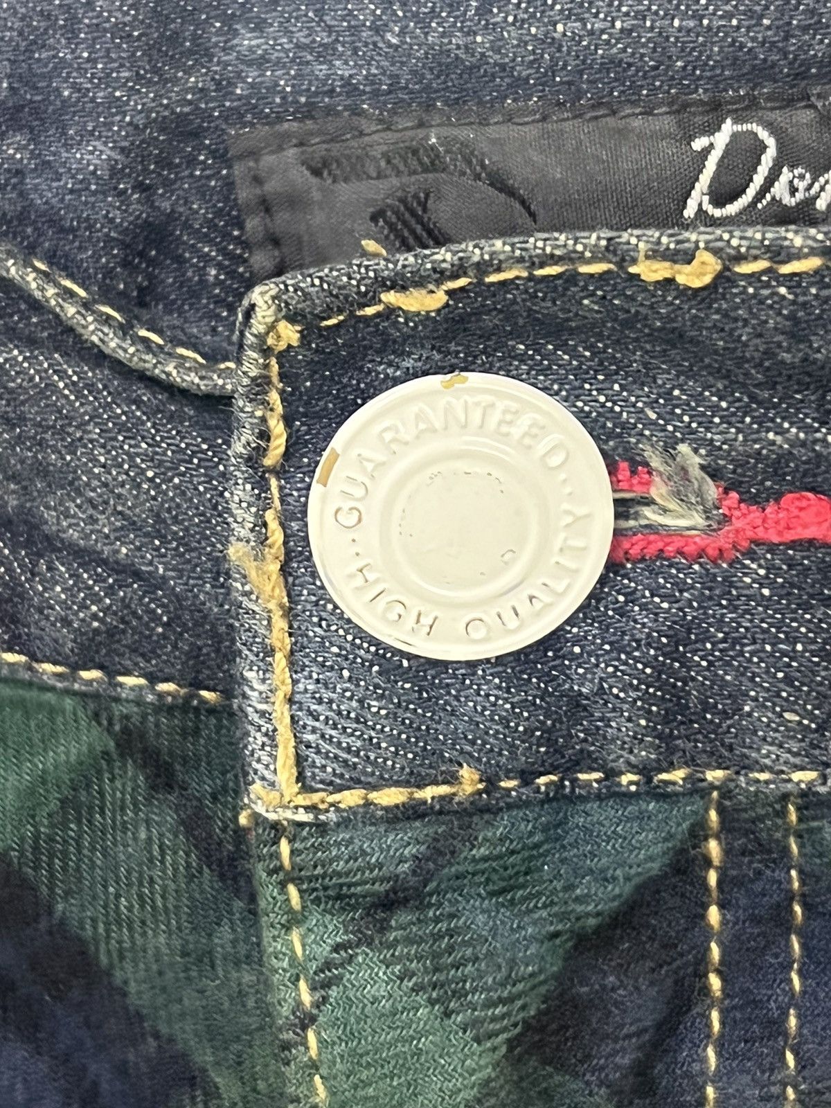 Japanese Brand × Vintage Vintage Double Waist Design by Dominate Handcrafted Size US 34 / EU 50 - 11 Thumbnail